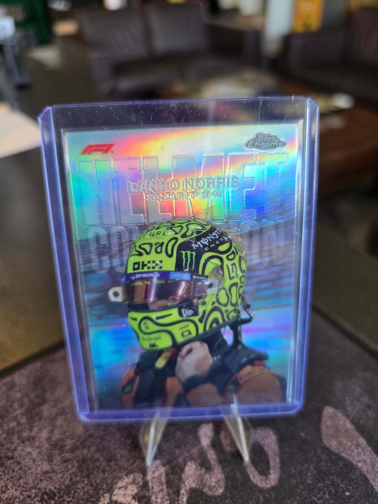 Topps Chrome Formula 1 2024 - Lando Norris - Helmet Collection - HC-7