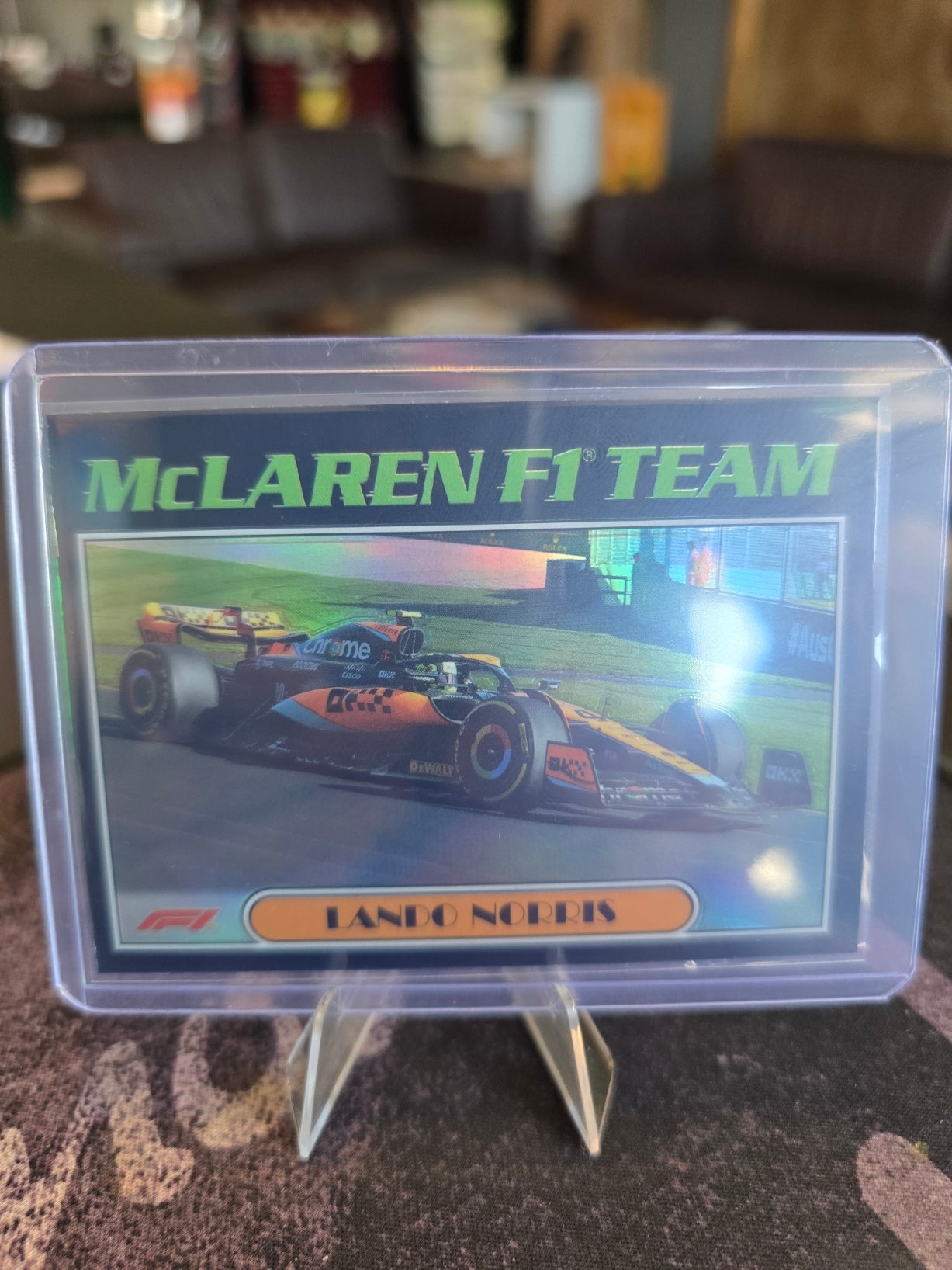Topps Chrome Formula 1 2024 - Lando Norris - McLaren F1 Team - AU77-LN
