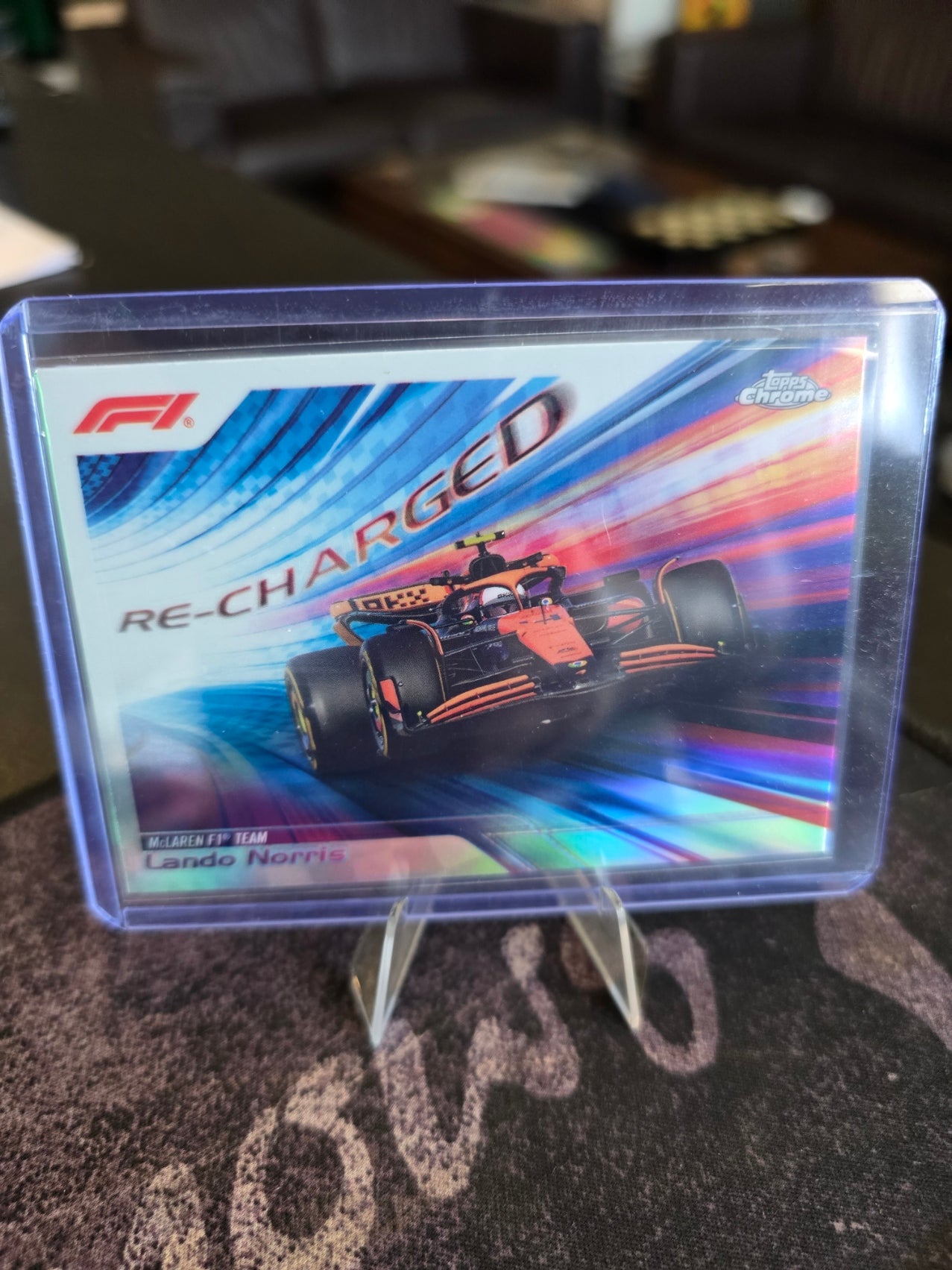 Topps Chrome Formula 1 2024 - Lando Norris - Re-Charged - RECH-7