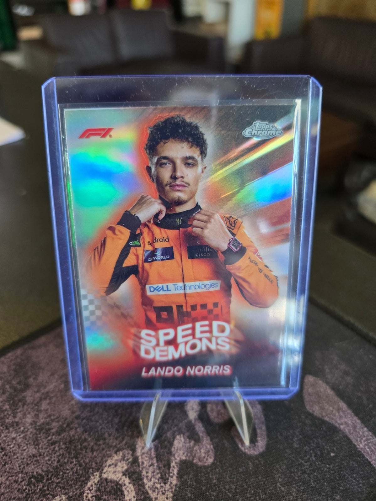 Topps Chrome Formula 1 2024 - Lando Norris - Speed Demons SD-7