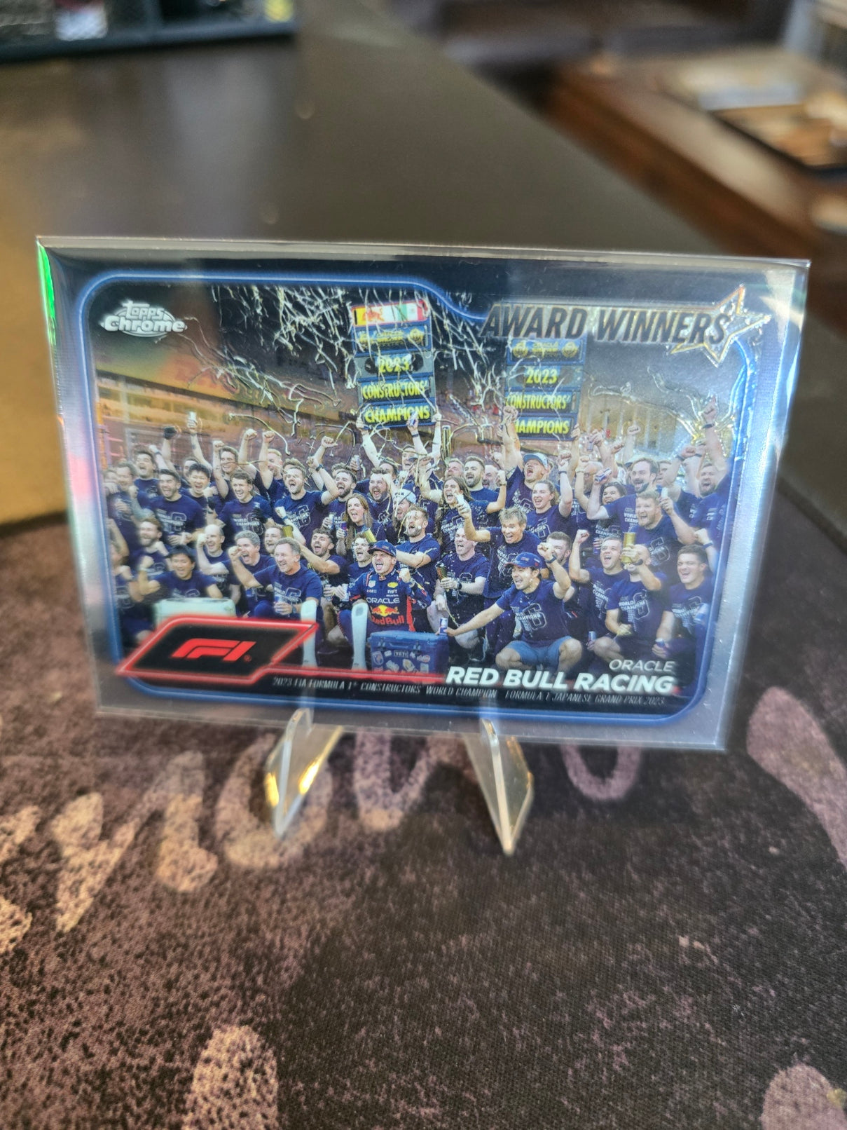 Topps Chrome Formula 1 2024 - Oracle Red Bull - Award Winners - 184