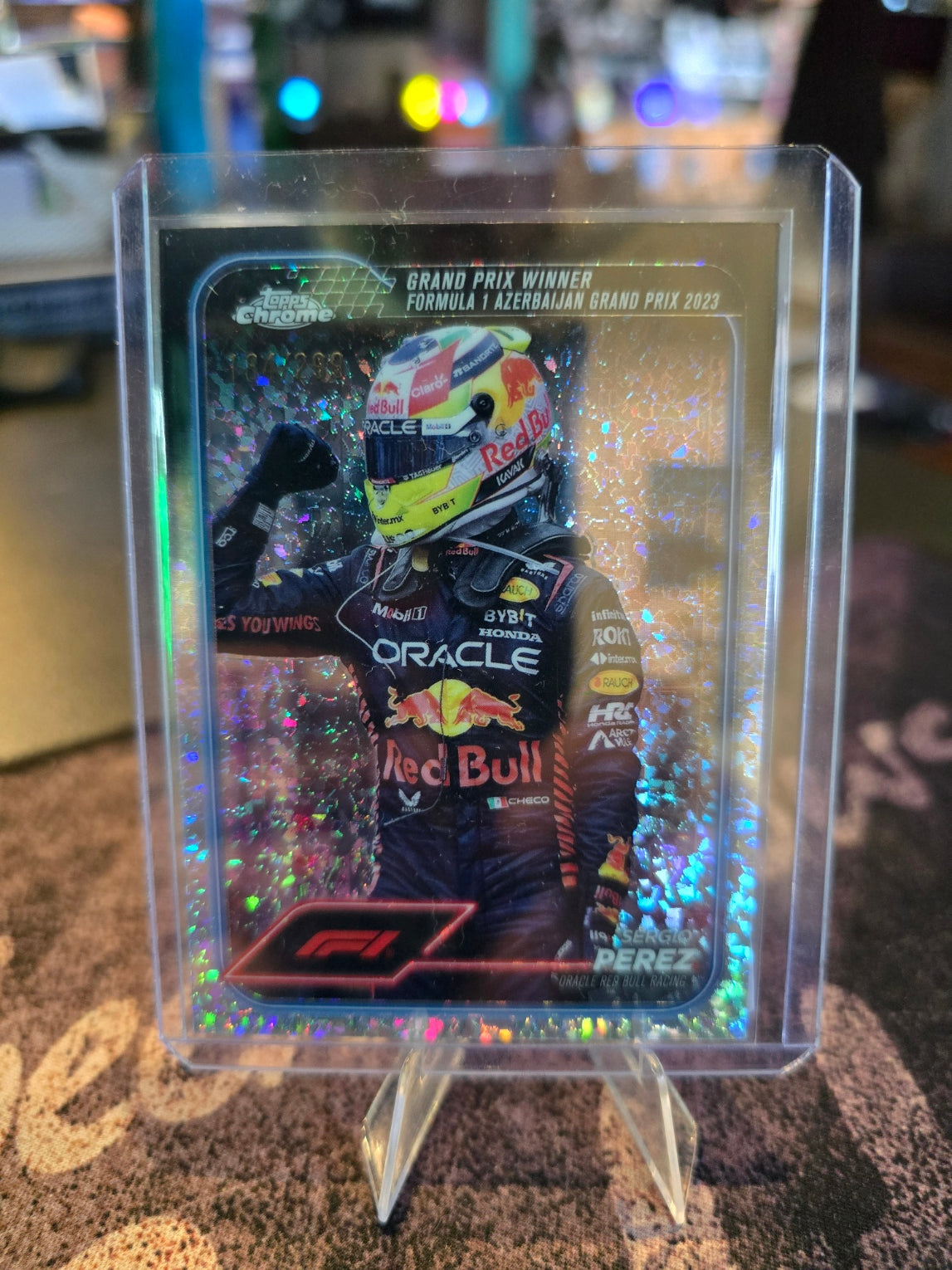 Topps Chrome Formula 1 2024 - Sergio Perez 146 - Redbull - 184/299