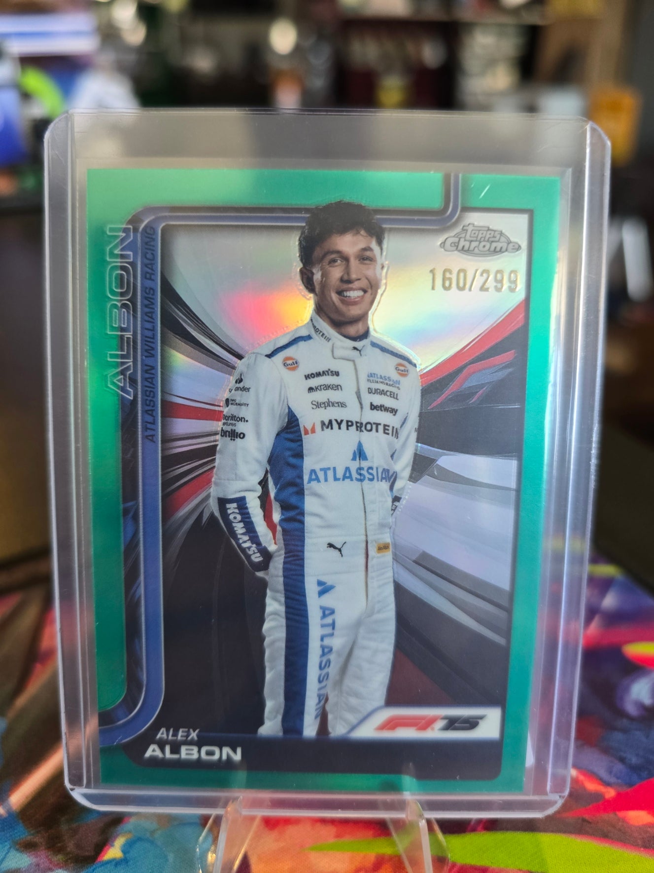 Topps Chrome Formula 1 2025 - Alex Albon - Williams - 17 - 160/299
