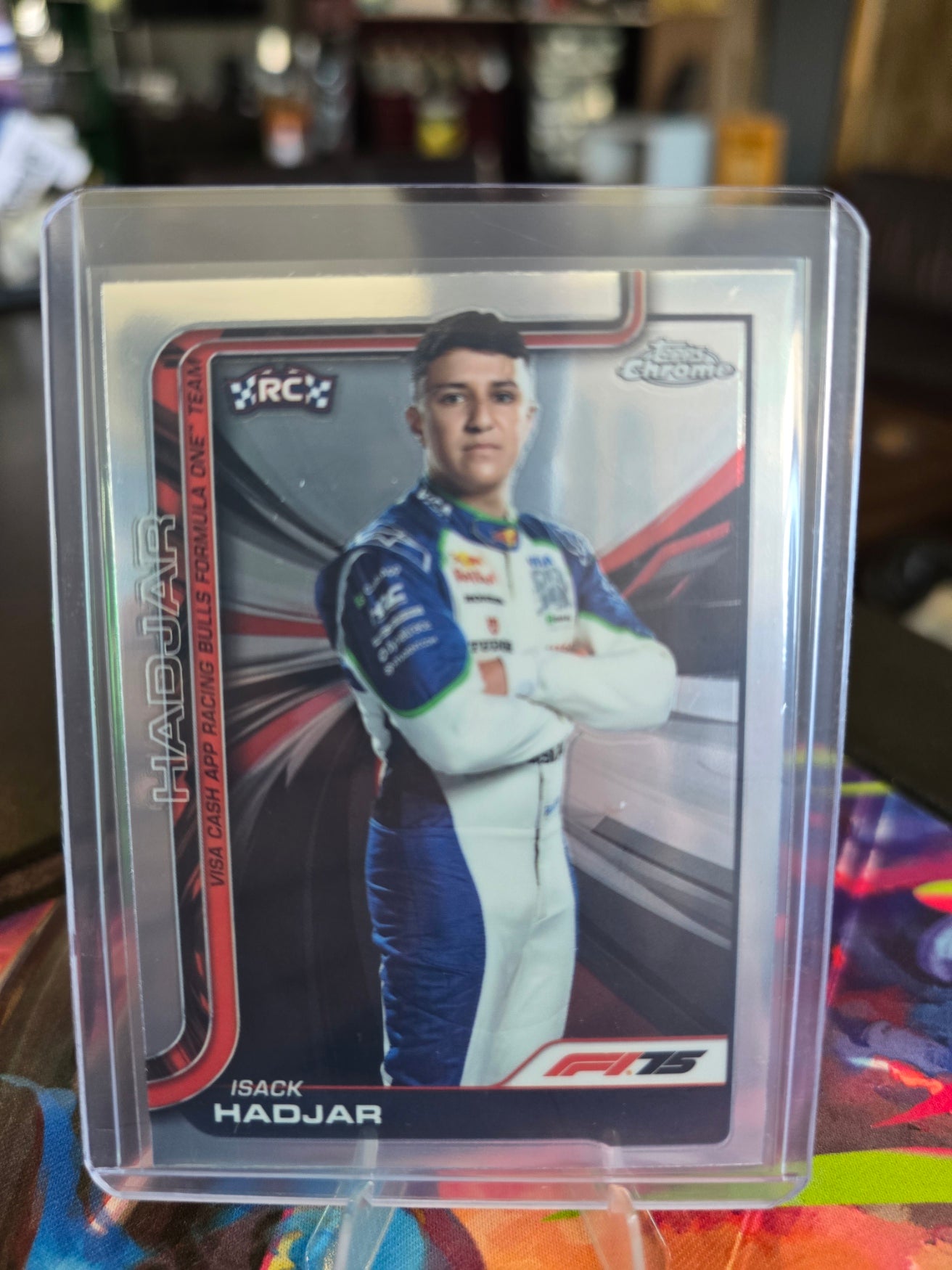 Topps Chrome Formula 1 2025 - Isack Hadjar - RC - Rookie - Racing Bulls - 12