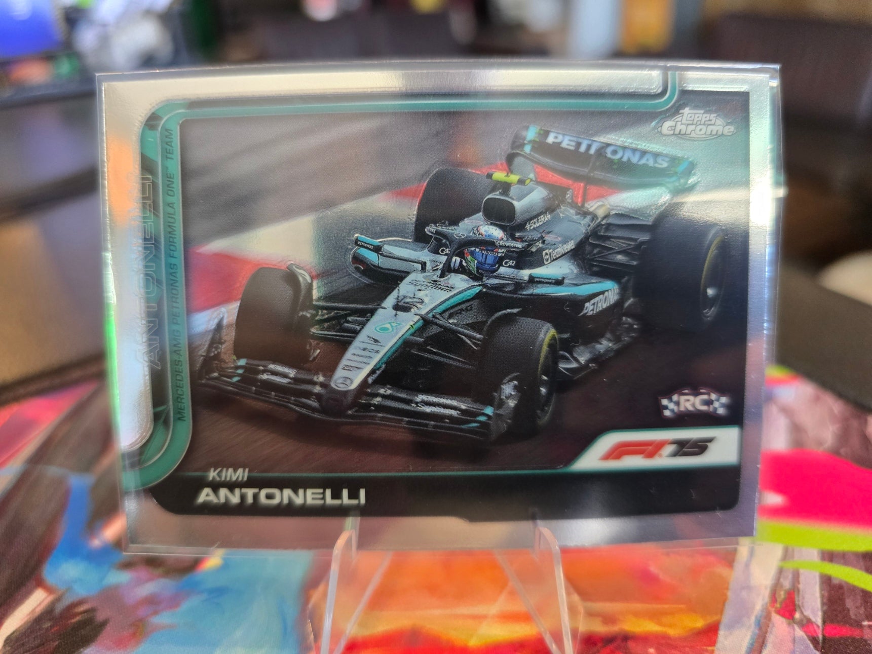 Topps Chrome Formula 1 2025 - Kimi Antonelli - Mercedes - RC - Rookie - 80
