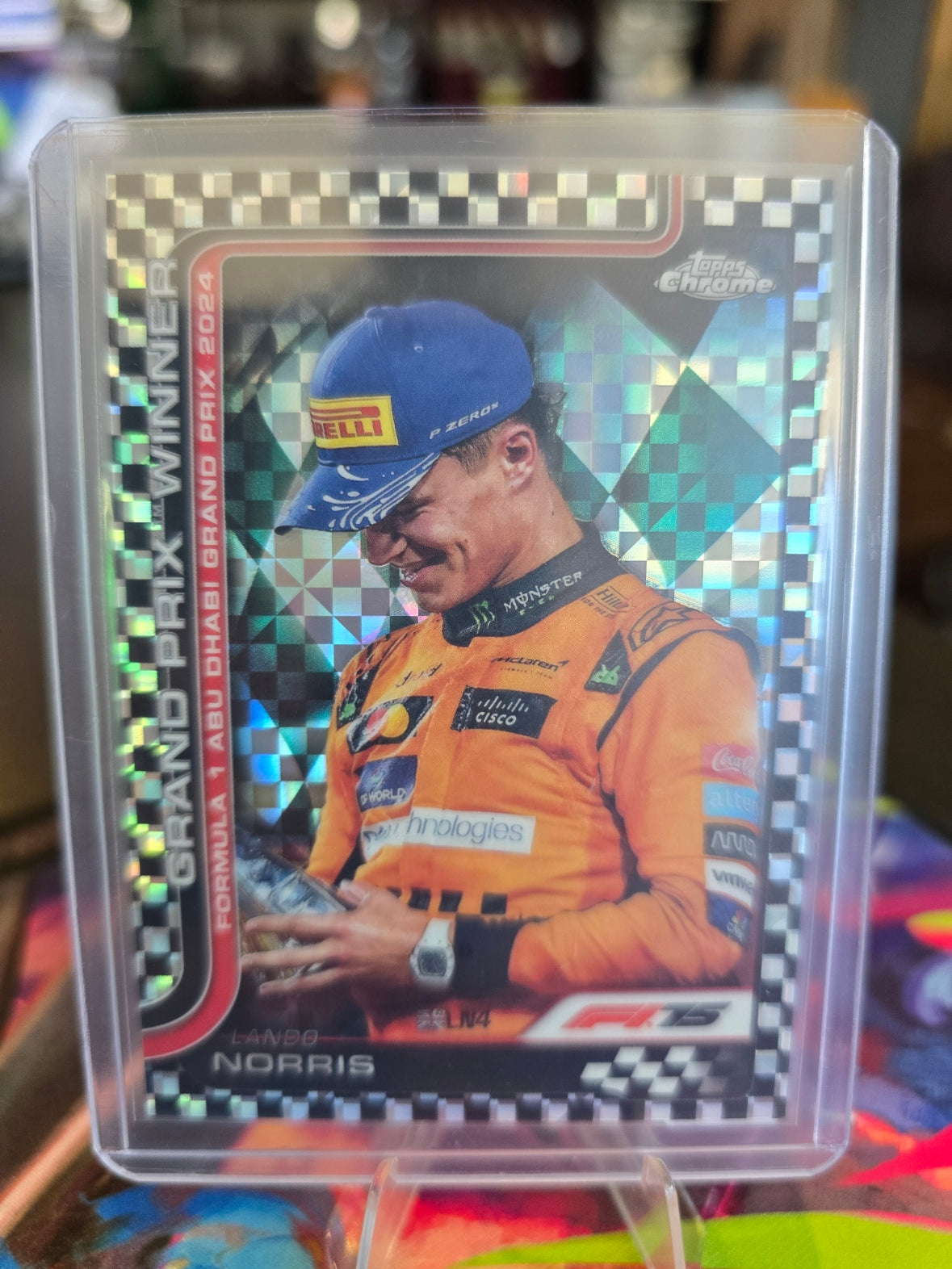 Topps Chrome Formula 1 2025 - Lando Norris - McLaren - 116 - Checkered