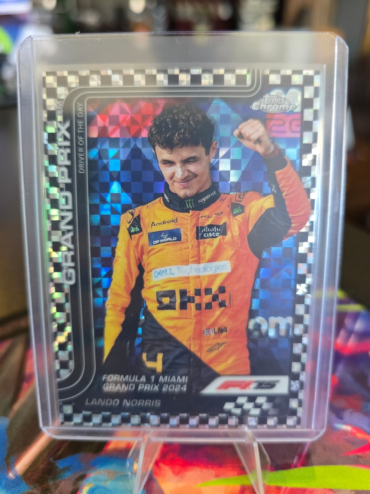Topps Chrome Formula 1 2025 - Lando Norris - McLaren - 127 - Checkered