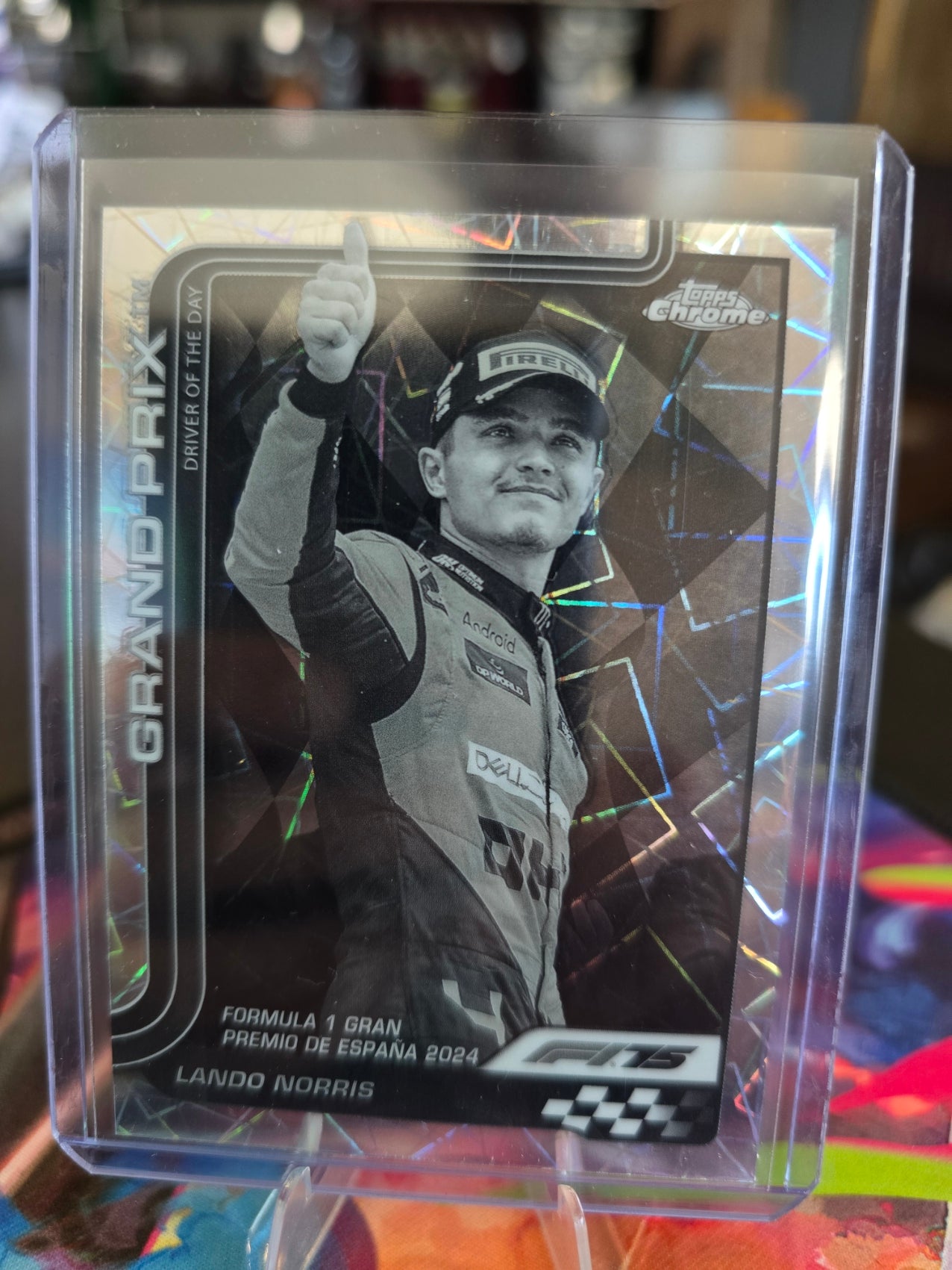 Topps Chrome Formula 1 2025 - Lando Norris - McLaren - 131 - Black Ray