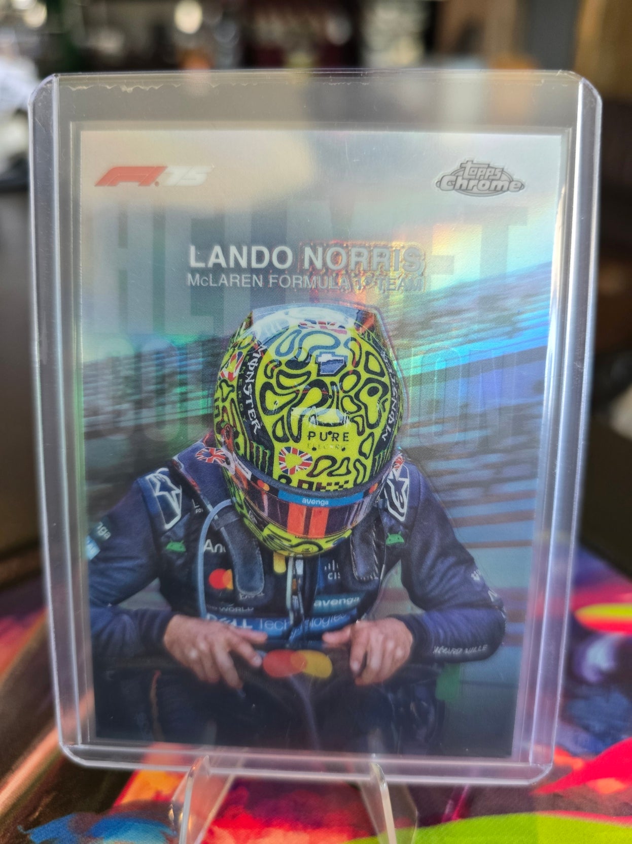 Topps Chrome Formula 1 2025 - Lando Norris - McLaren - Helmet Collection - HC-4