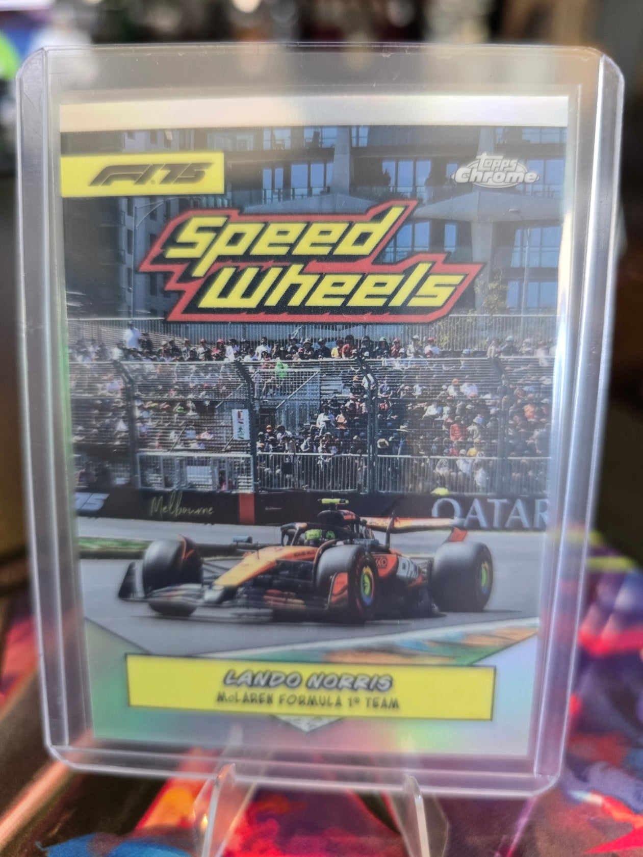 Topps Chrome Formula 1 2025 - Lando Norris - McLaren - Speed Wheels - Insert - 75-MCL