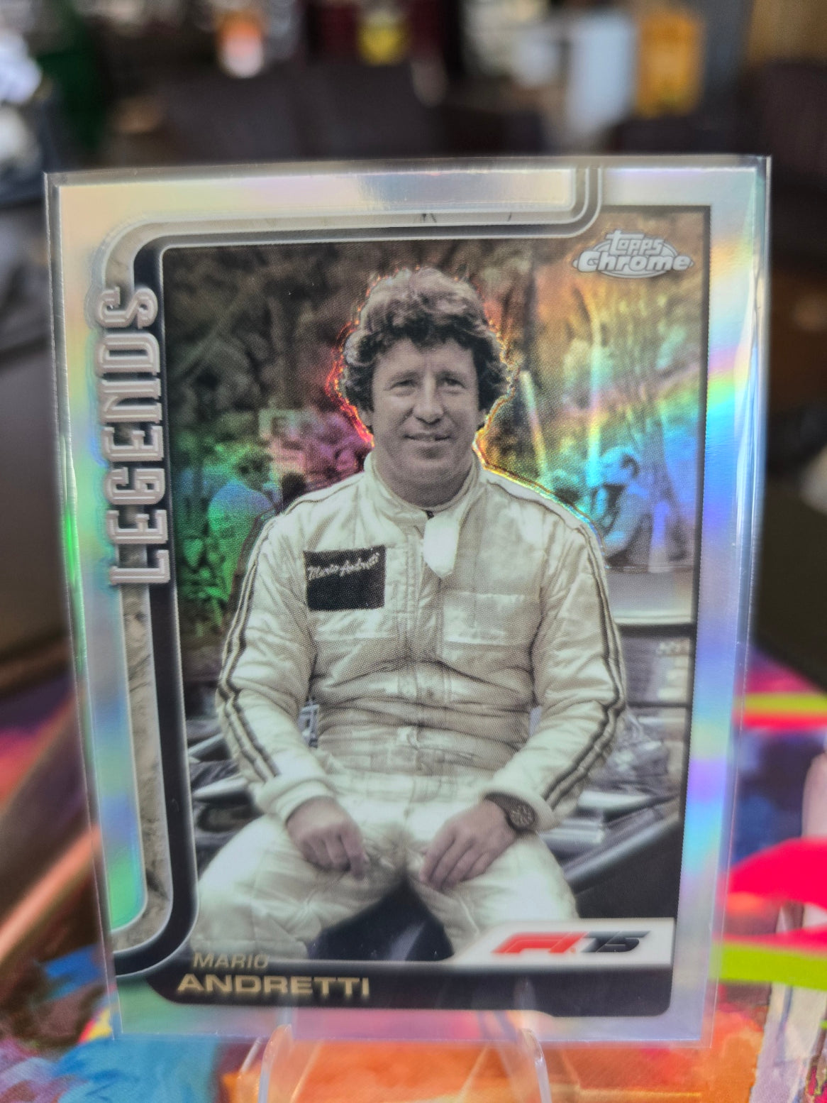 Topps Chrome Formula 1 2025 - Legends - Mario Andretti - 161