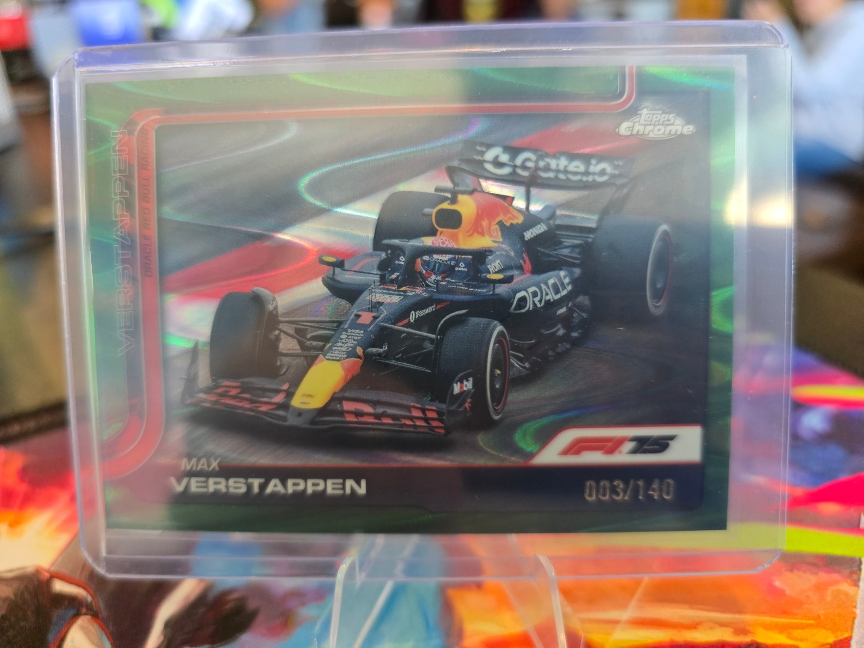 Topps Chrome Formula 1 2025 - Max Verstappen - Red Bull - 73 - 003/140