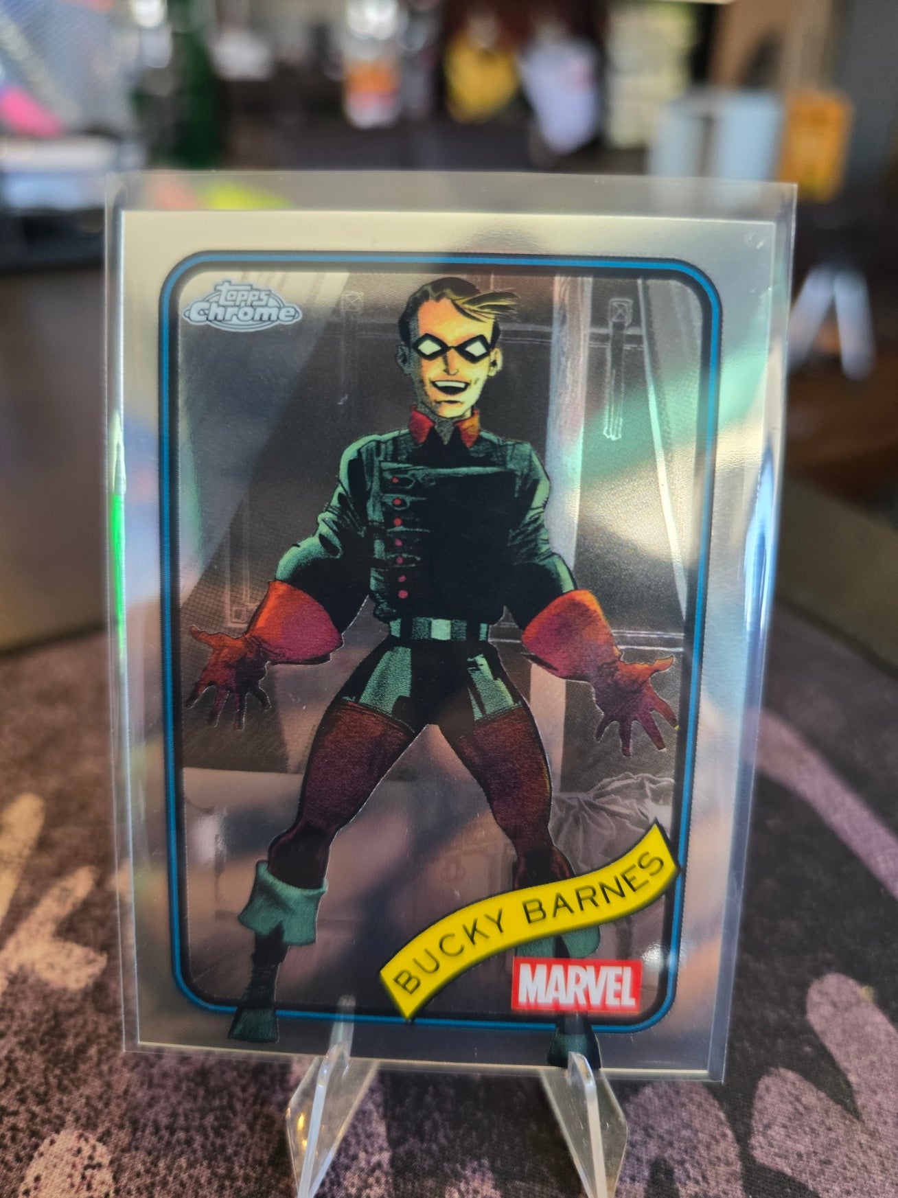 Topps Chrome Marvel 2025 - Bucky Barnes - 124