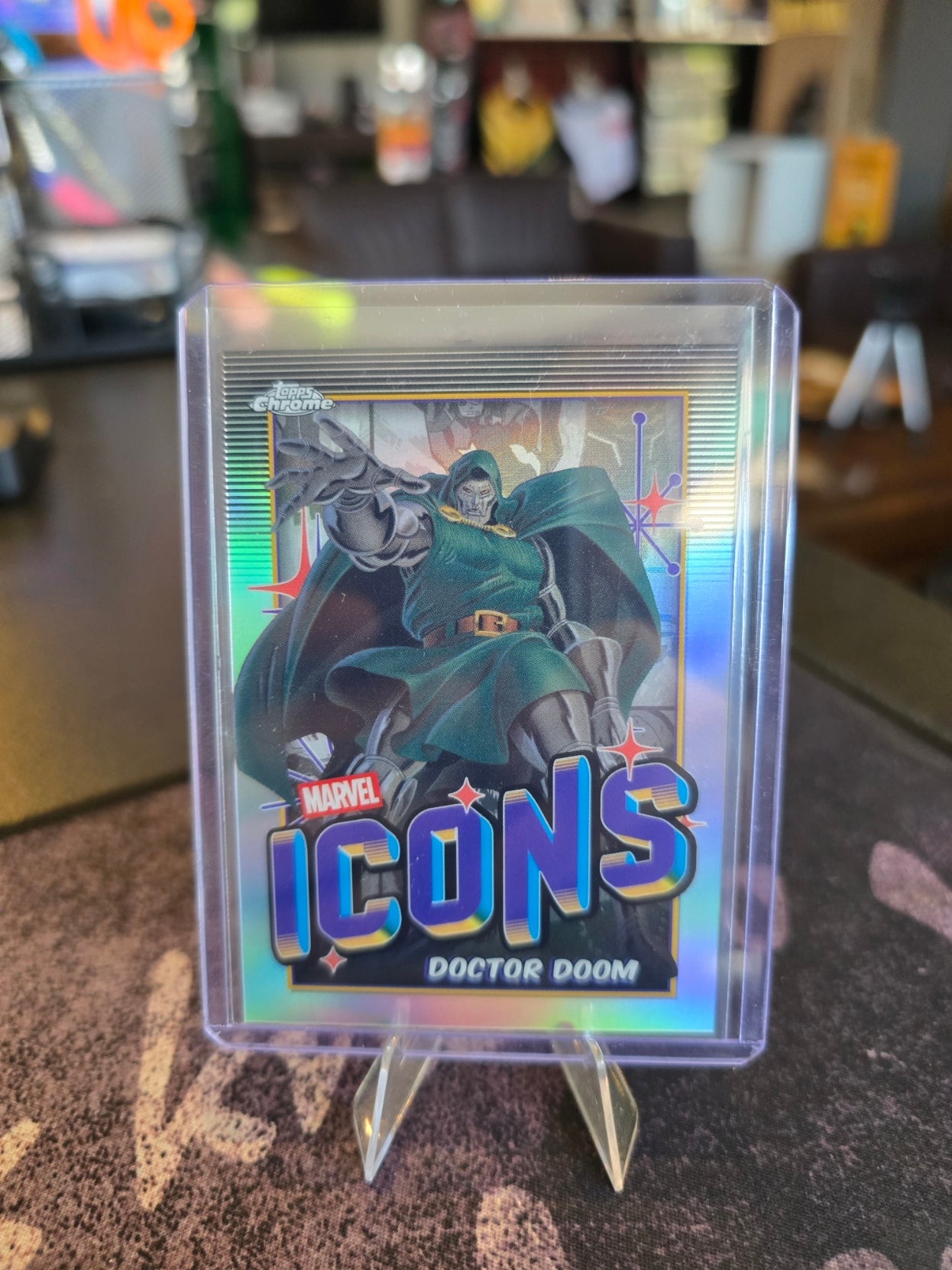 Topps Chrome Marvel 2025 - Doctor Doom - MI-1 - Icons