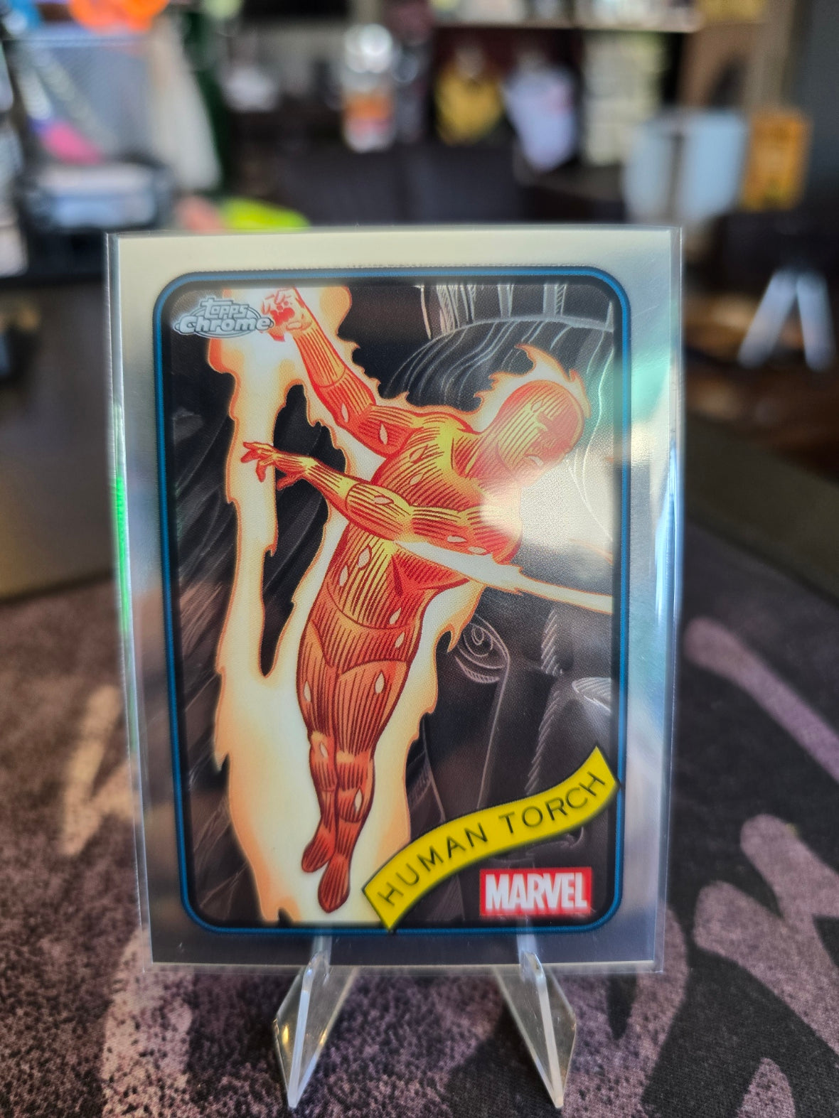 Topps Chrome Marvel 2025 - Human Torch - 40