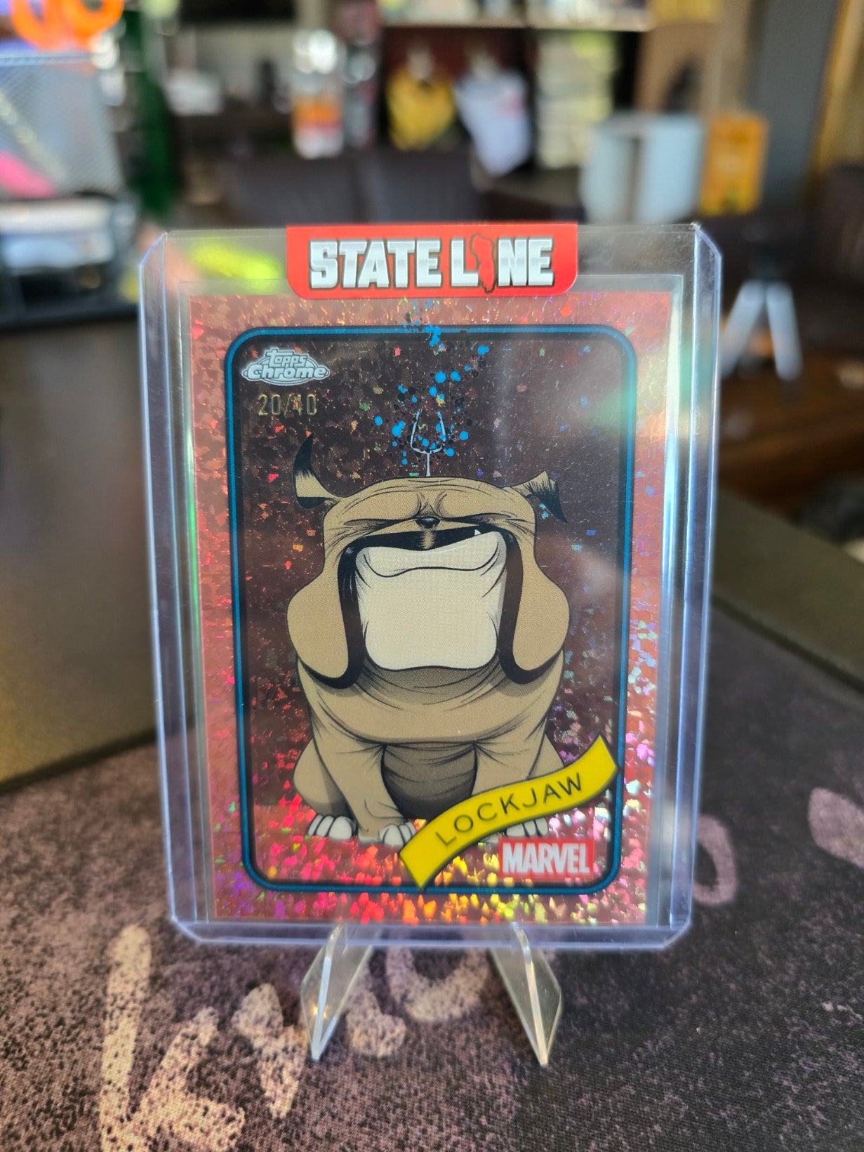 Topps Chrome Marvel 2025 - Lockjaw - 152 - 20/40