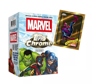 Topps Chrome Marvel 2025 Blaster Box 