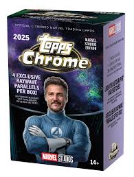 Topps Chrome Marvel Studios 2025 Blaster Box Sealed