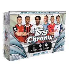 Topps Chrome UEFA 2024-25 - Soccer - Breakers Delight Box