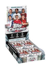Topps Chrome UEFA 2024-25 - Soccer - Hobby Box