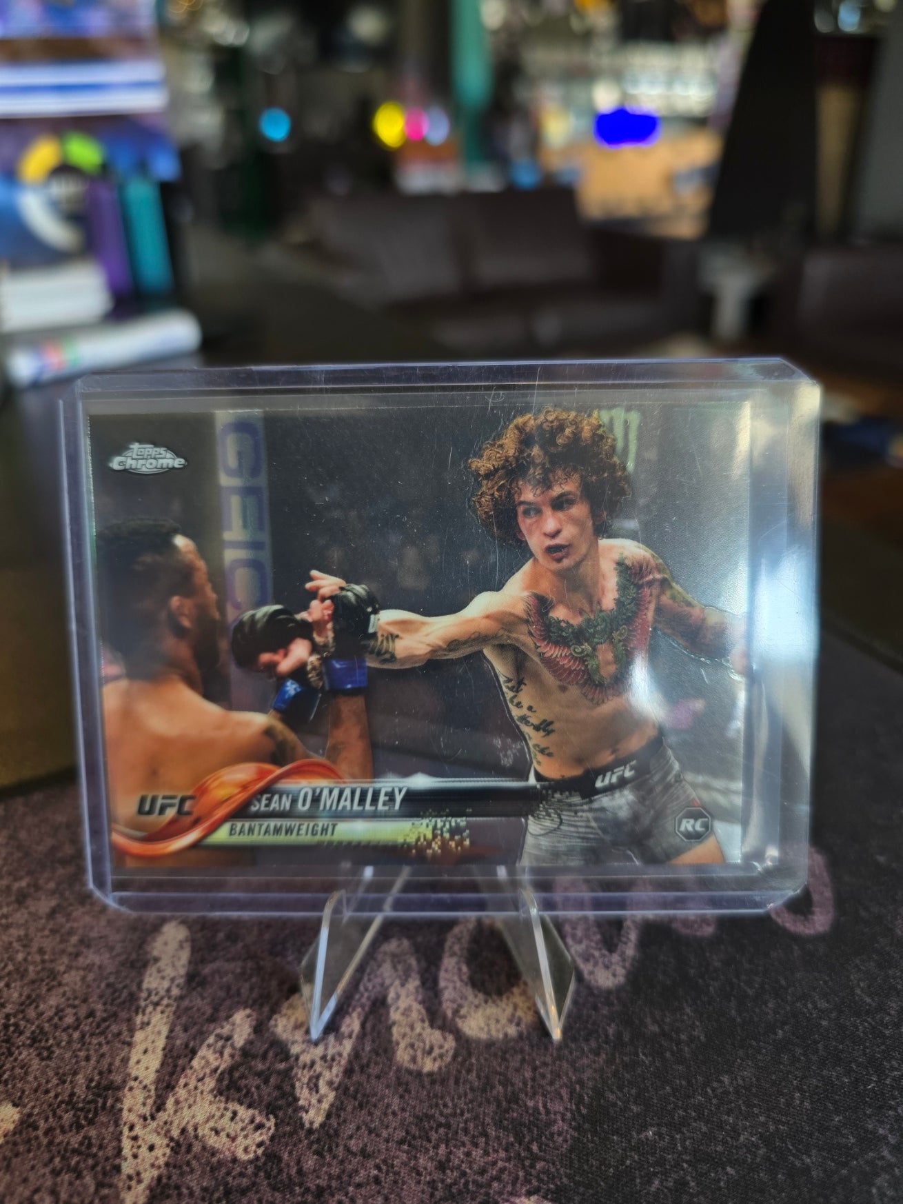 Topps Chrome UFC 2018 - Sean O'Malley 84 - RC Rookie