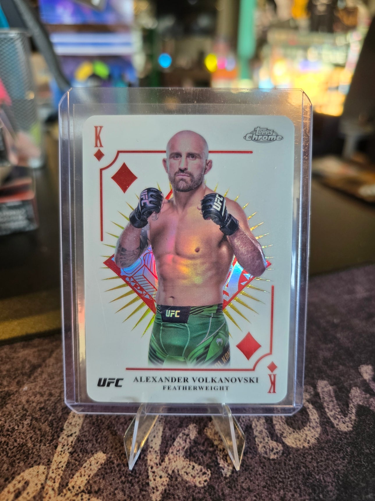 Topps Chrome UFC 2024 - Alexander Volkanovski KAQ-11 King
