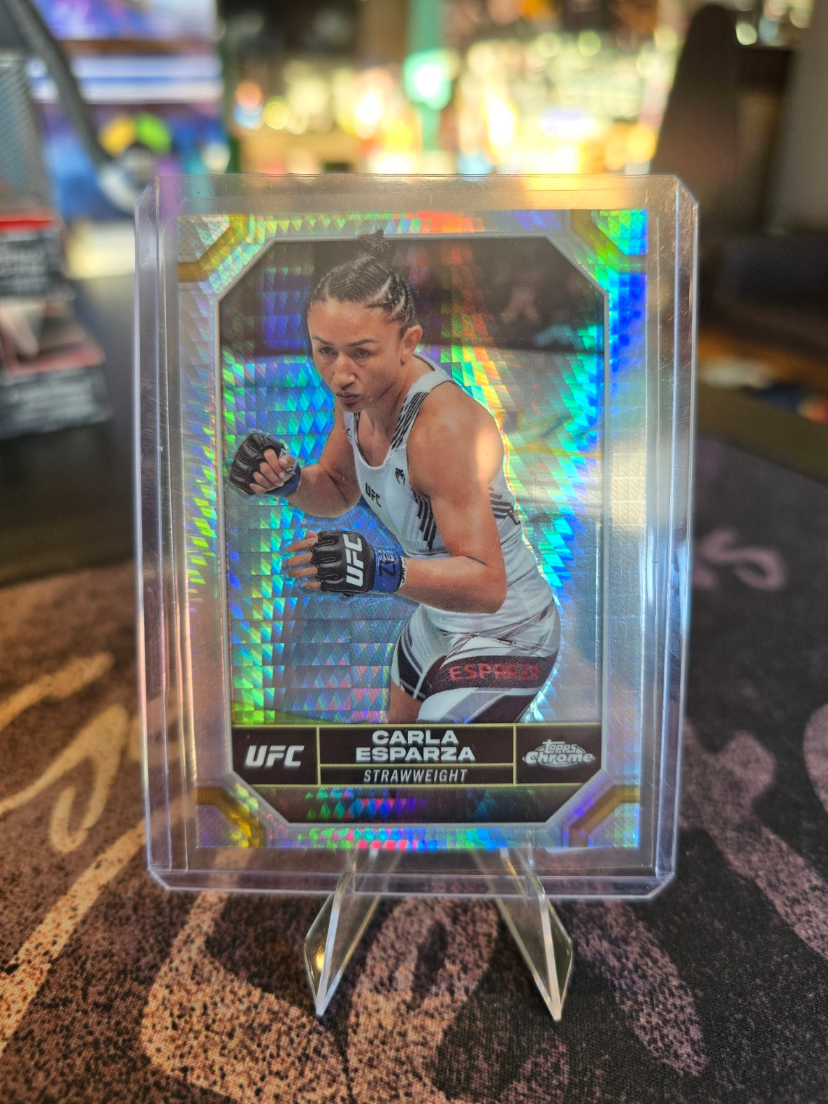 Topps Chrome UFC 2024 - Carla Esparza 39 - X-Fractor