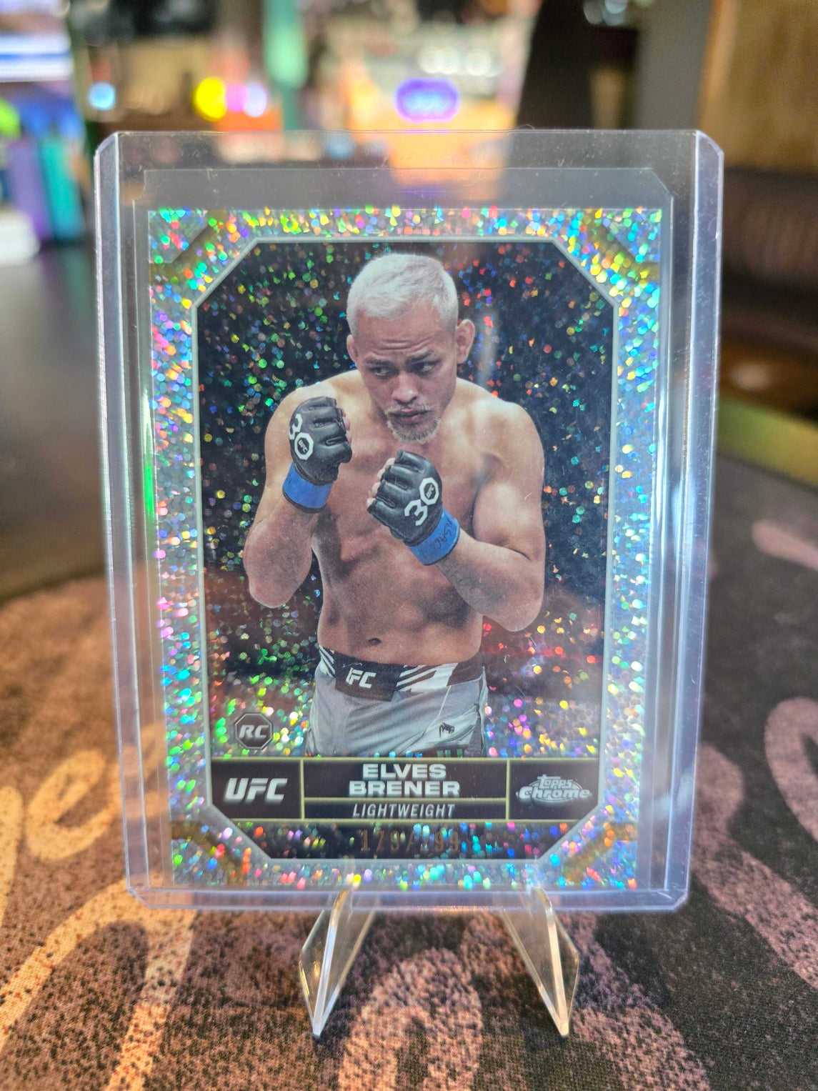 Topps Chrome UFC 2024 - Elves Brener RC Rookie 29 - 179/299