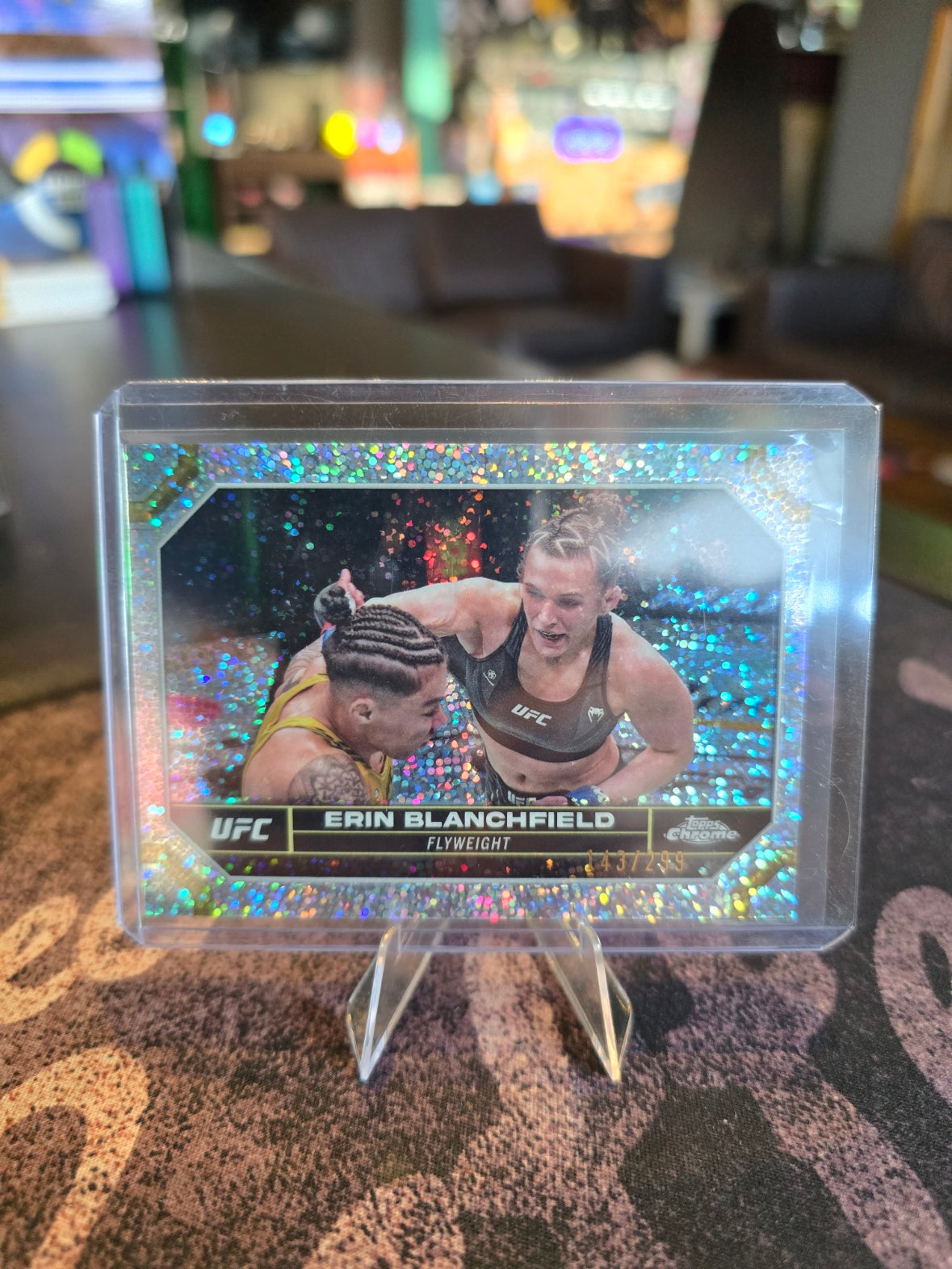 Topps Chrome UFC 2024 - Erin Blanchfield 65 - 143/299