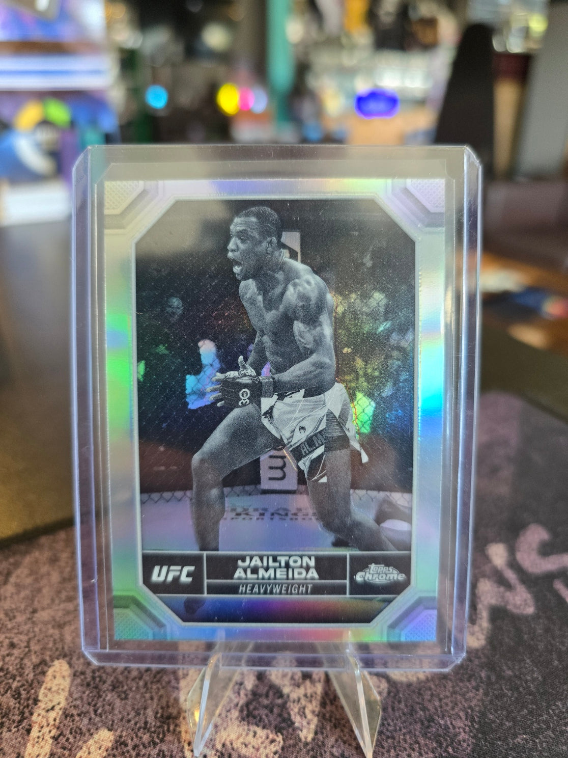Topps Chrome UFC 2024 - Jailton Almeida 86 - Sepia