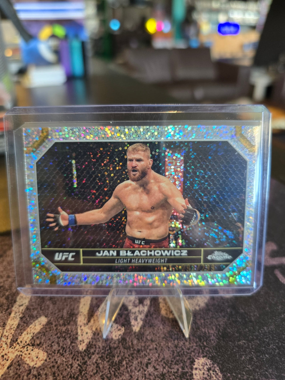 Topps Chrome UFC 2024 - Jan Blachowicz 91 - 293/299