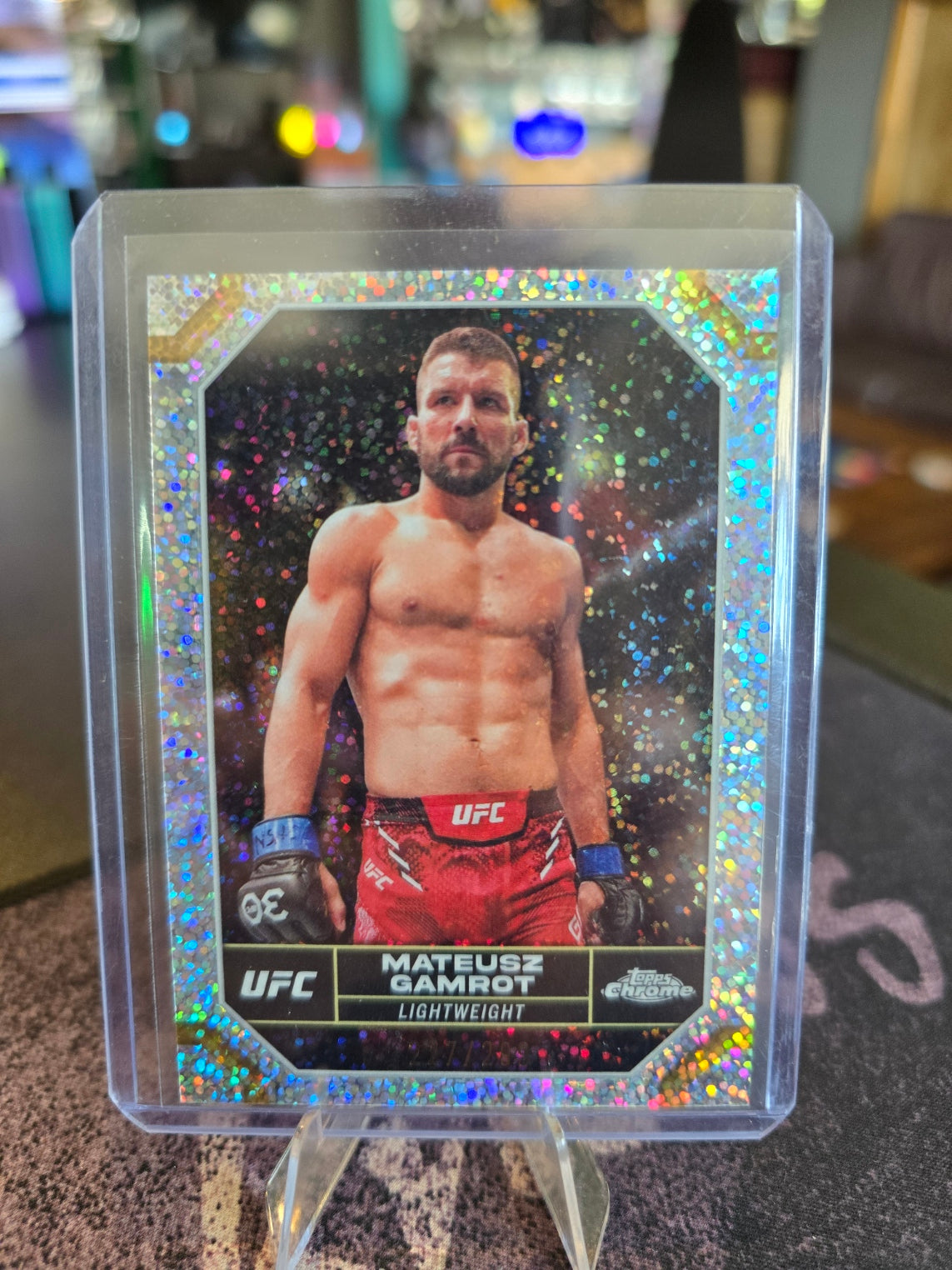 Topps Chrome UFC 2024 - Mateusz Gomrot 126 - 227/299