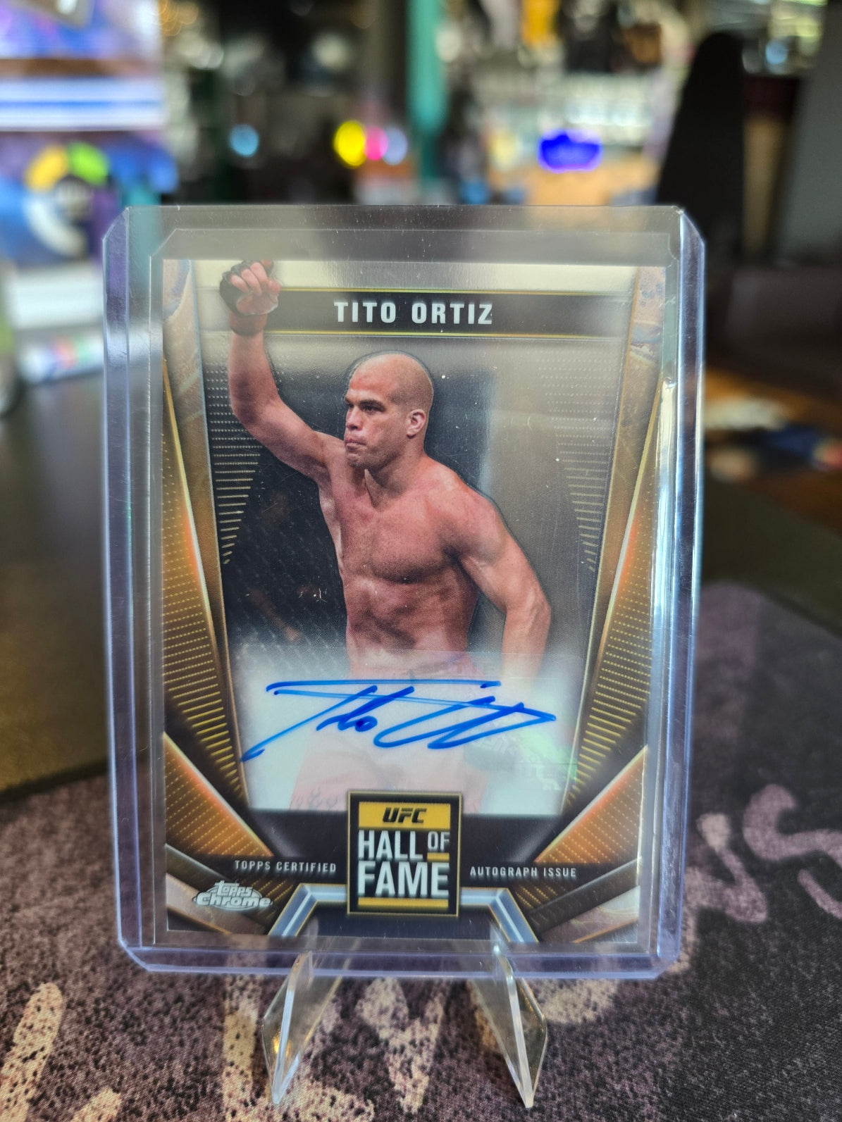 Topps Chrome UFC 2024 - Tito Ortiz HFA-TOR - Hall Of Fame Auto