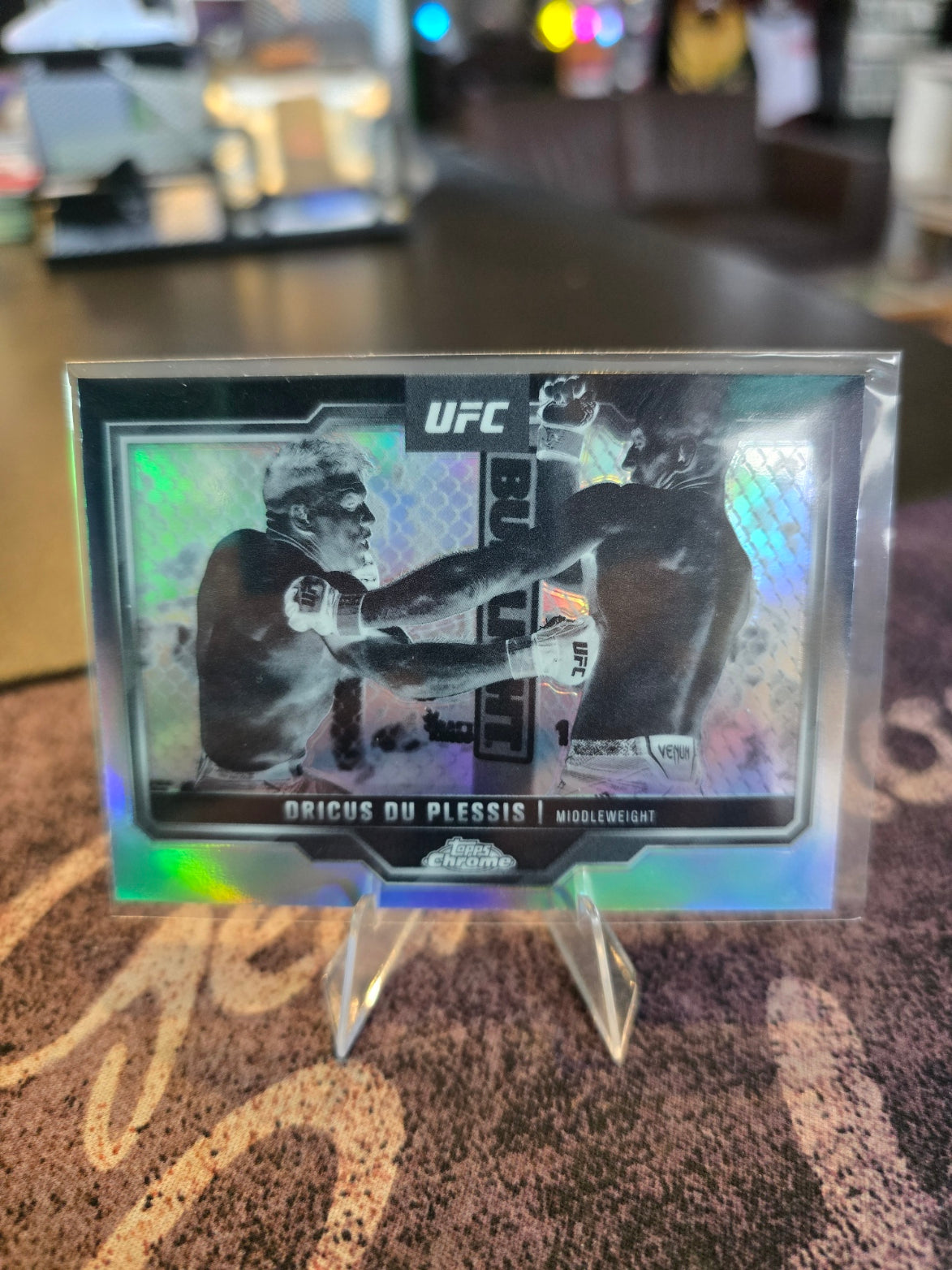 Topps Chrome UFC 2025 - Dricus Du Plessis 137 - Negative