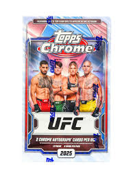 Topps Chrome UFC 2025 - Hobby Box