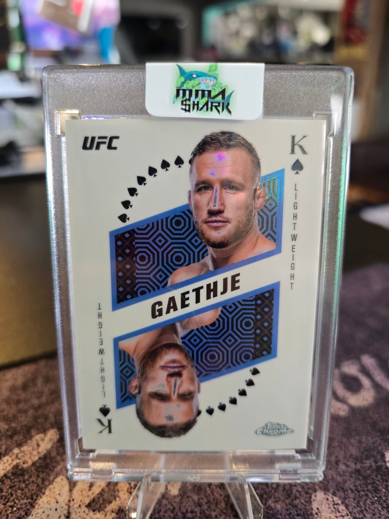 Topps Chrome UFC 2025 - Justin Gaethje KAQ-7 - Kings Insert