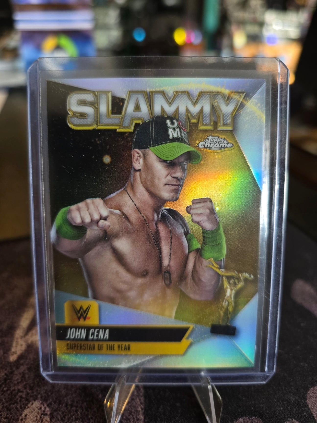 Topps Chrome WWE 2025 - John Cena SMY - JCN1 - Slammy