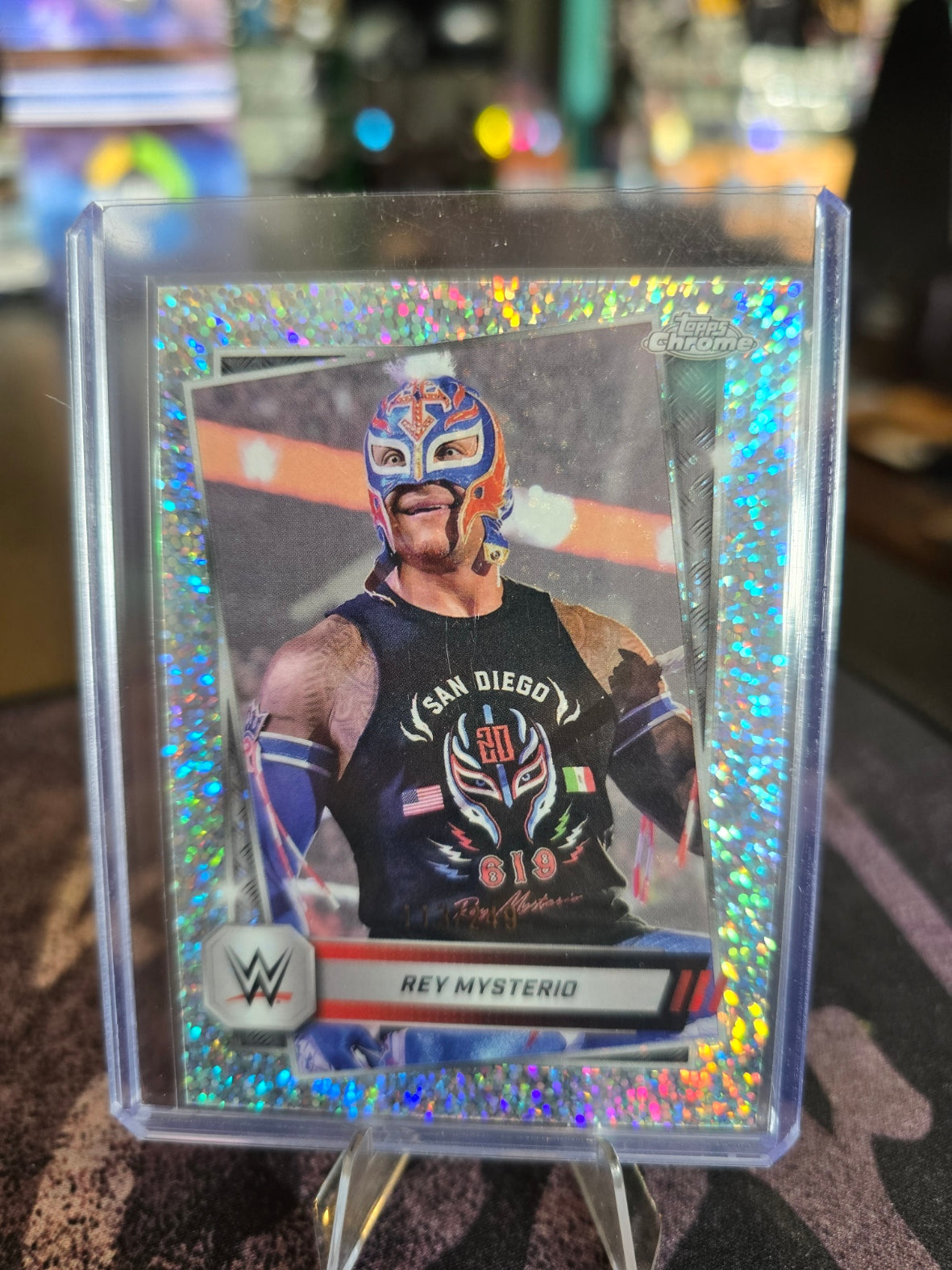 Topps Chrome WWE 2025 - Rey Mysterio 62 - 113/249
