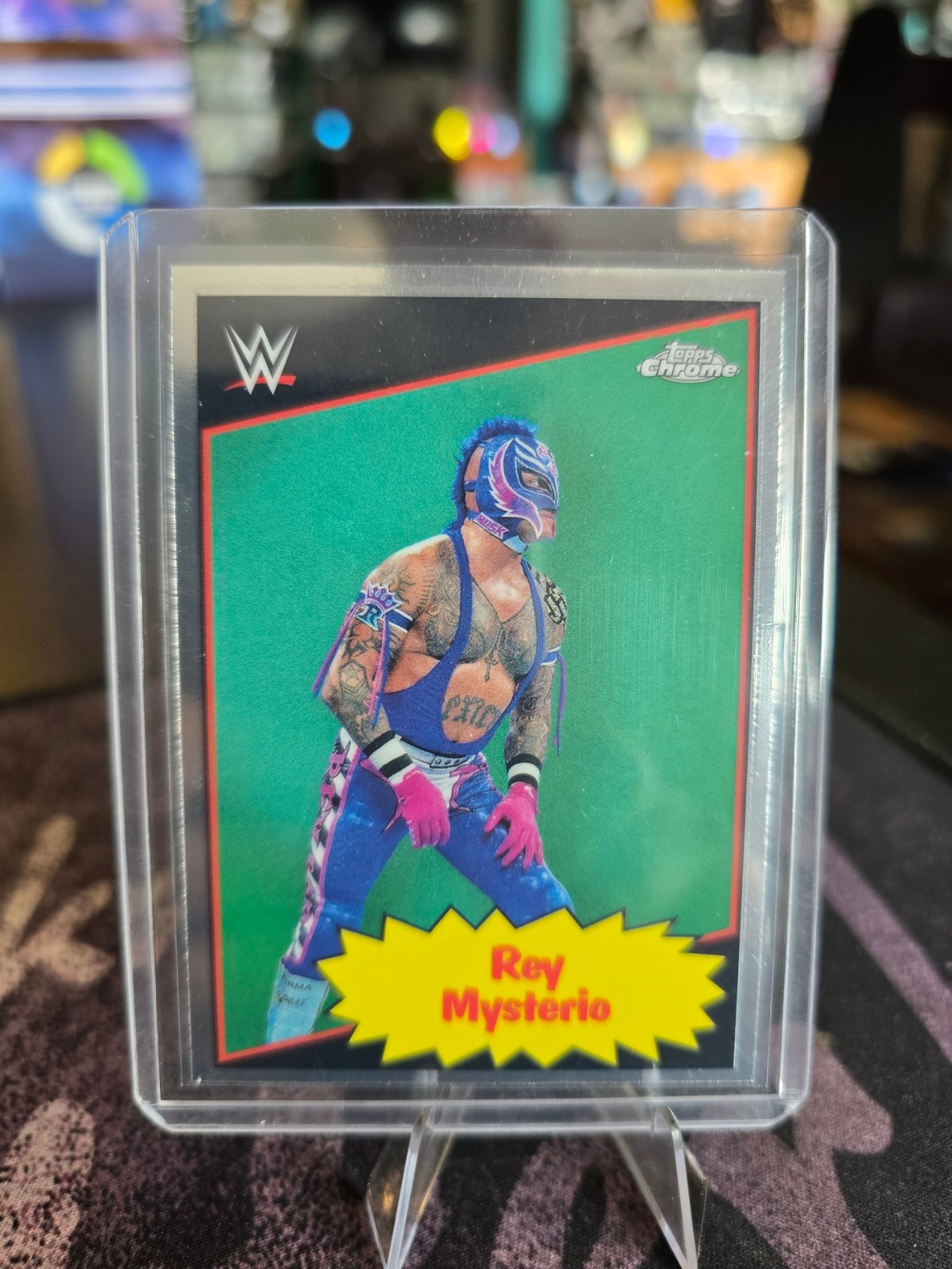 Topps Chrome WWE 2025 - Rey Mysterio 85TC-RM