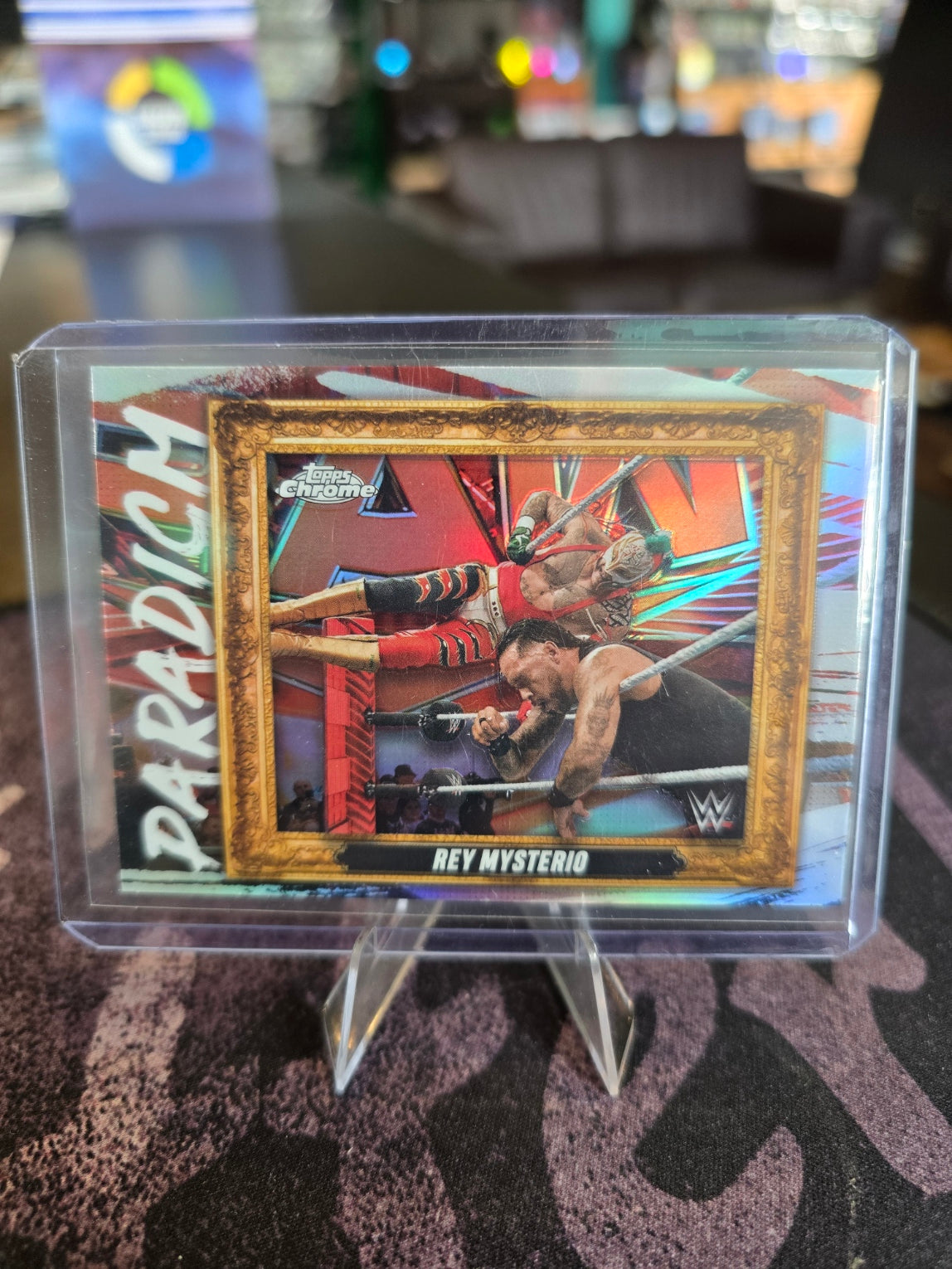 Topps Chrome WWE 2025 - Rey Mysterio PAR-REM - Paradigm 