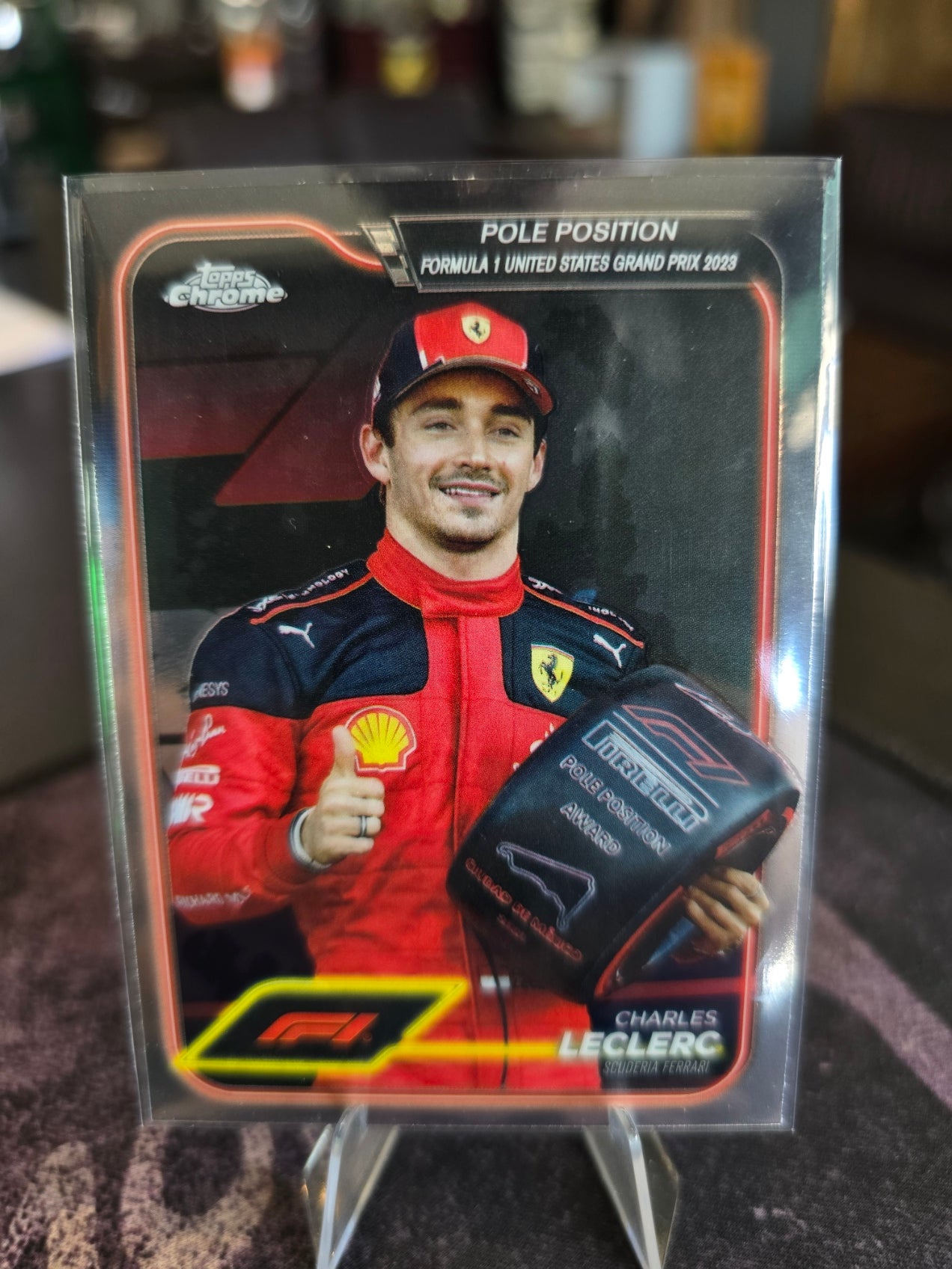 Topps Chrome 2024 Formula 1 - Charles Leclerc - 155