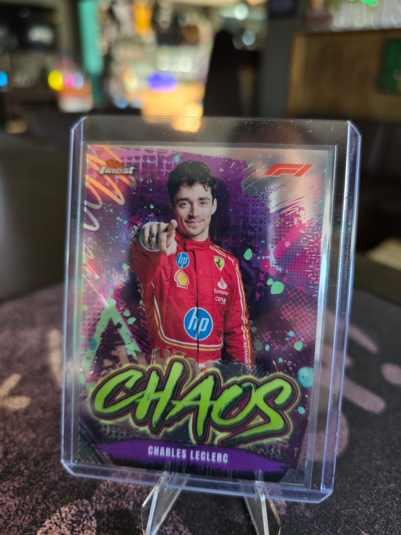 Topps Finest 2024 Formula 1 - Charles Leclerc - Chaos Insert