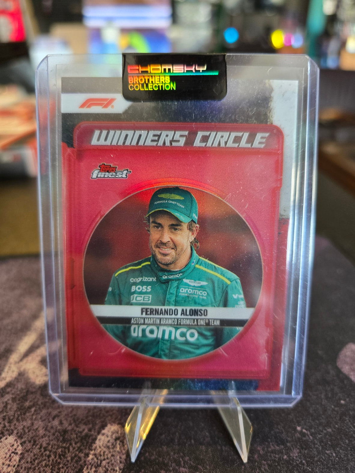 Topps Finest 2024 Formula 1 - Fernando Alonso WC-11 - Winners Circle Case Hit