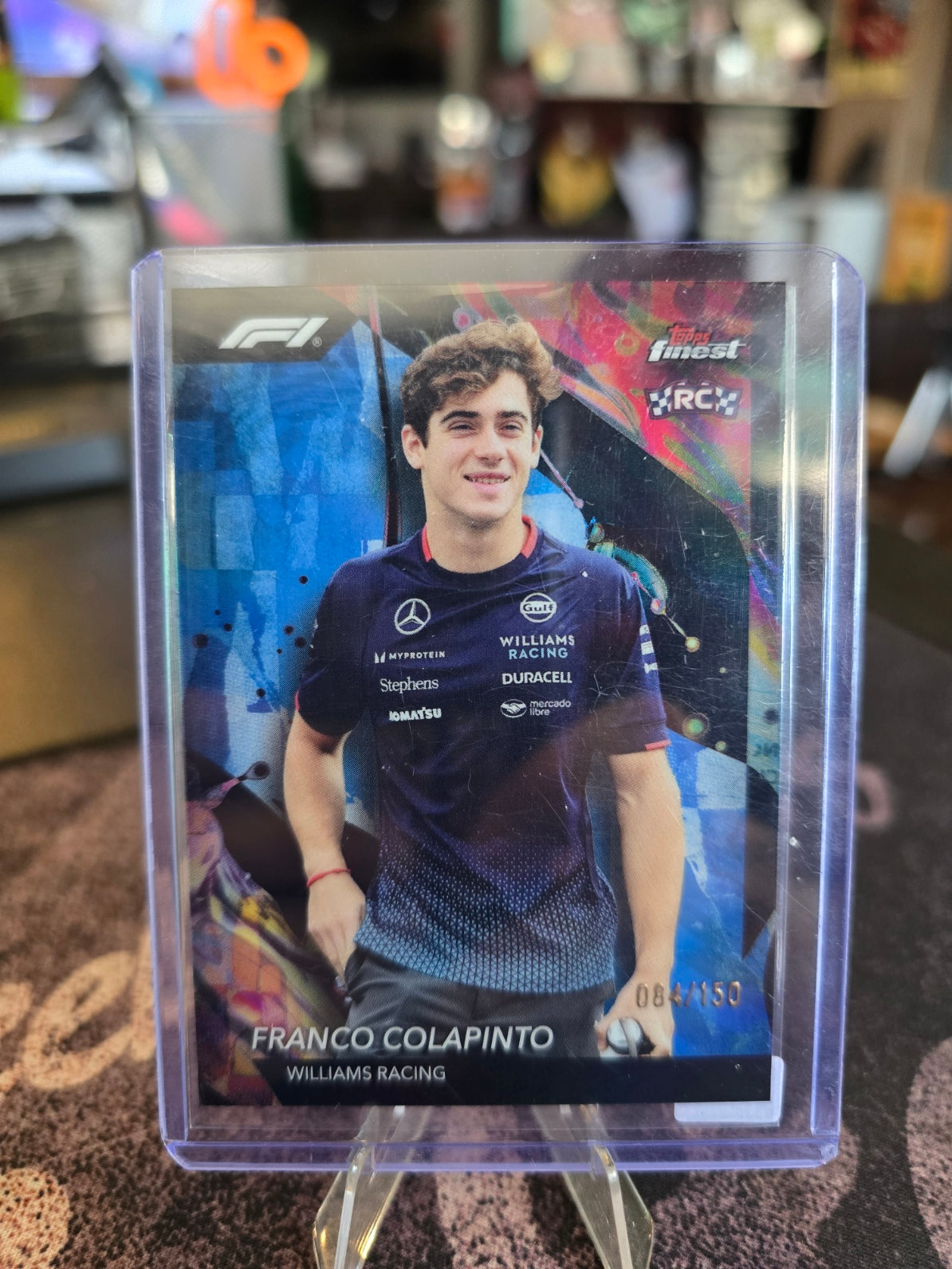 Topps Finest 2024 Formula 1 - Franco Colapinto RC - Rookie - 120 - 084/150