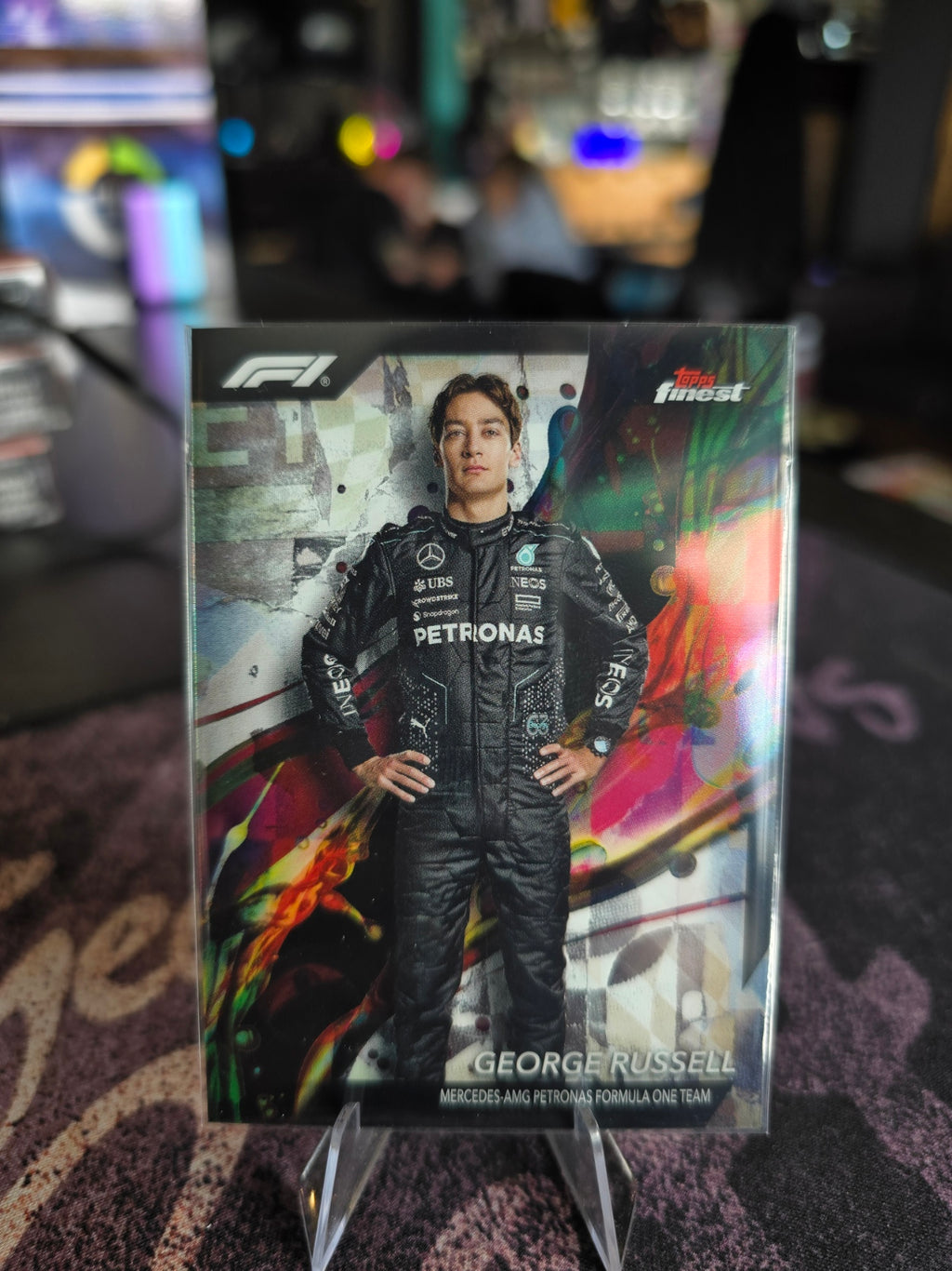 Topps Finest 2024 Formula 1 - George Russell - Common Refractor