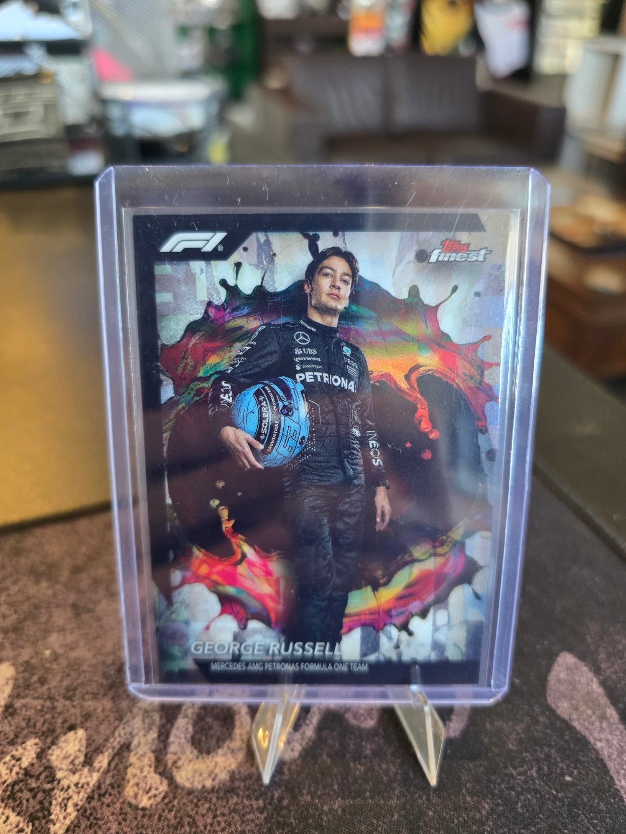 Topps Finest 2024 Formula 1 - George Russell - Rare Refractor