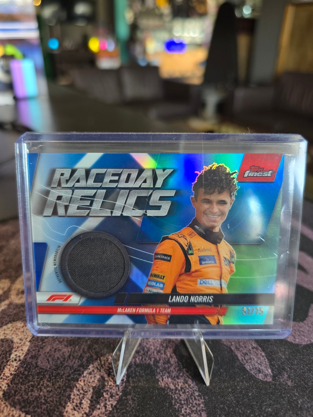 Topps Finest 2024 Formula 1 - Lando Norris - 51/75 Raceday Relics