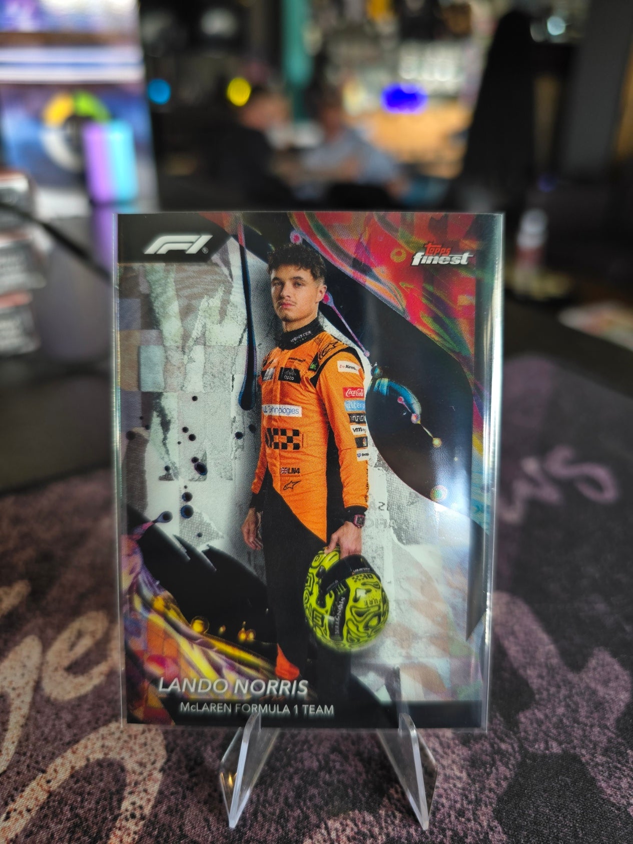 Topps Finest 2024 Formula 1 - Lando Norris - Common Refractor
