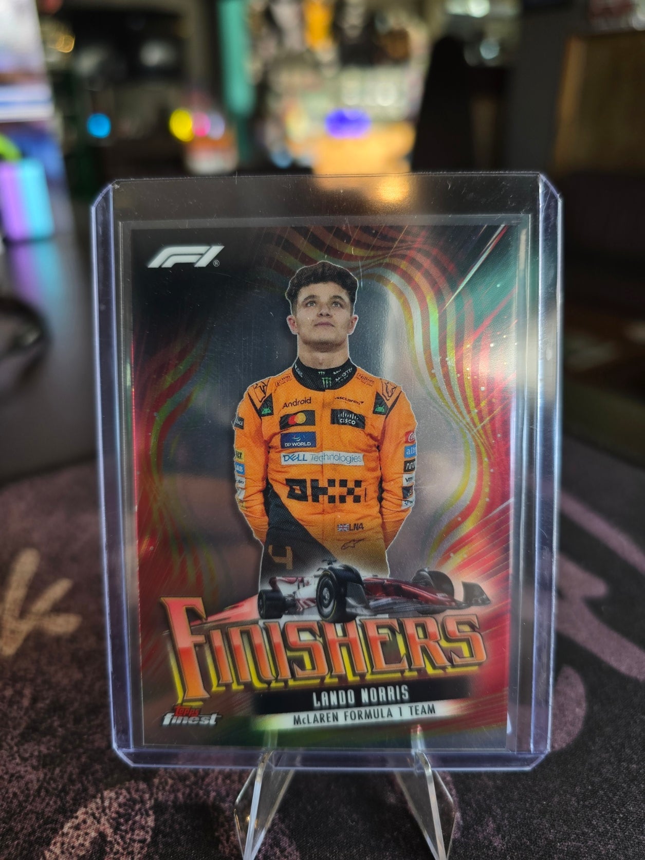 Topps Finest 2024 Formula 1 - Lando Norris - Finishers Insert