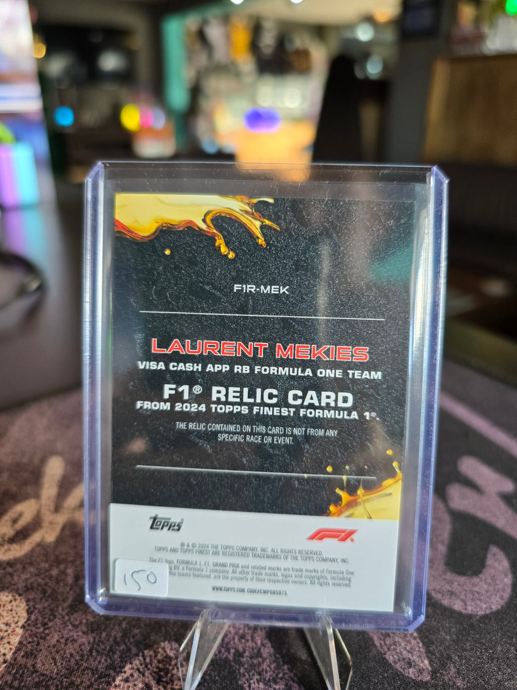 Topps Finest 2024 Formula 1 - Laurent Mekies (Visa Cash App RB F1 Team) - 29/99 Relic